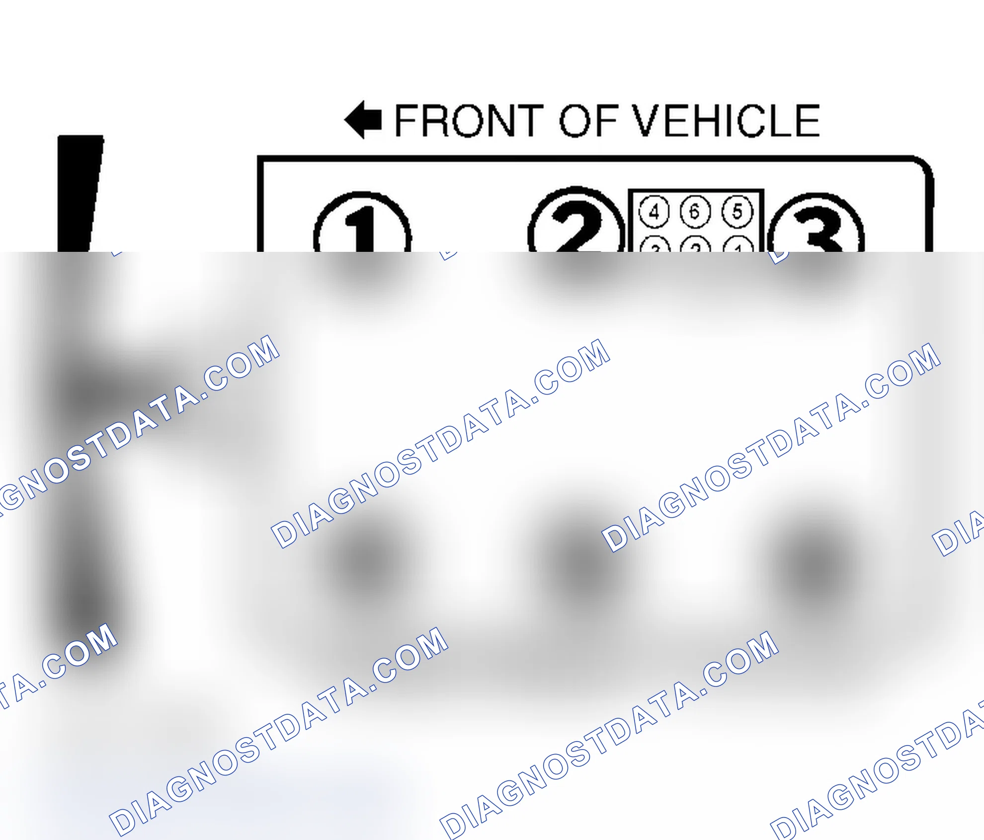 Scheme 12: 4.0L Firing Order & Timing Marks
