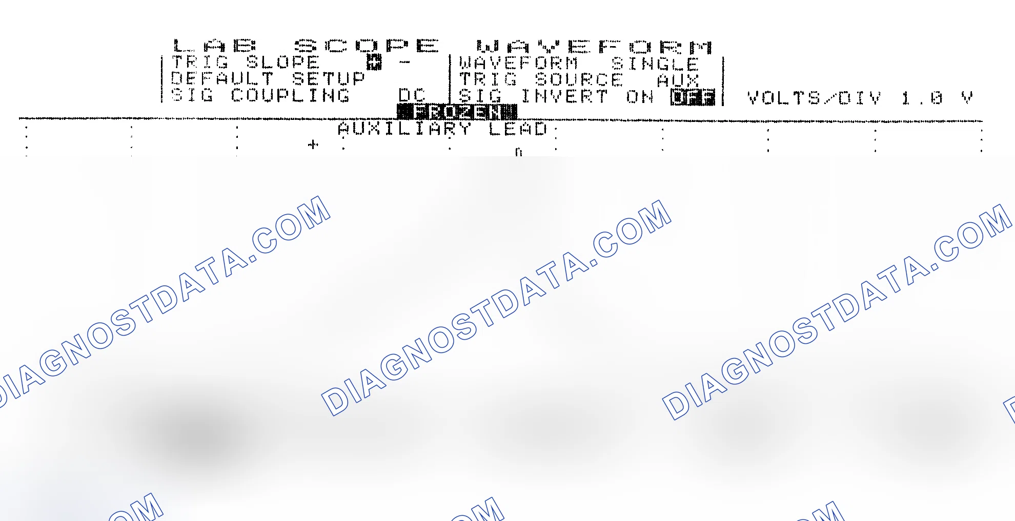 Scheme 19: Single Injector w/Excessive Current Flow - Current Pattern