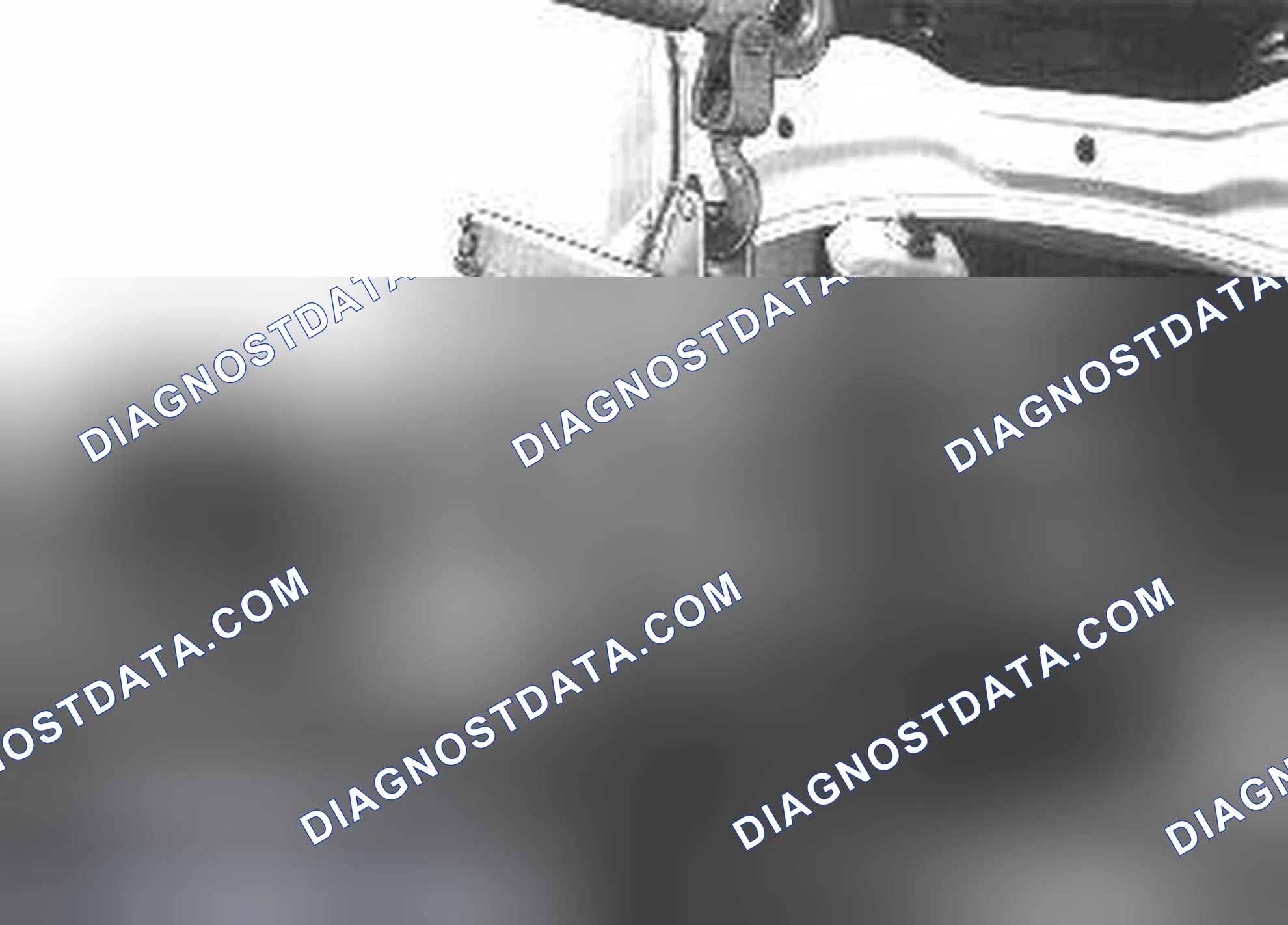 Scheme 597: Remove engine with transmission