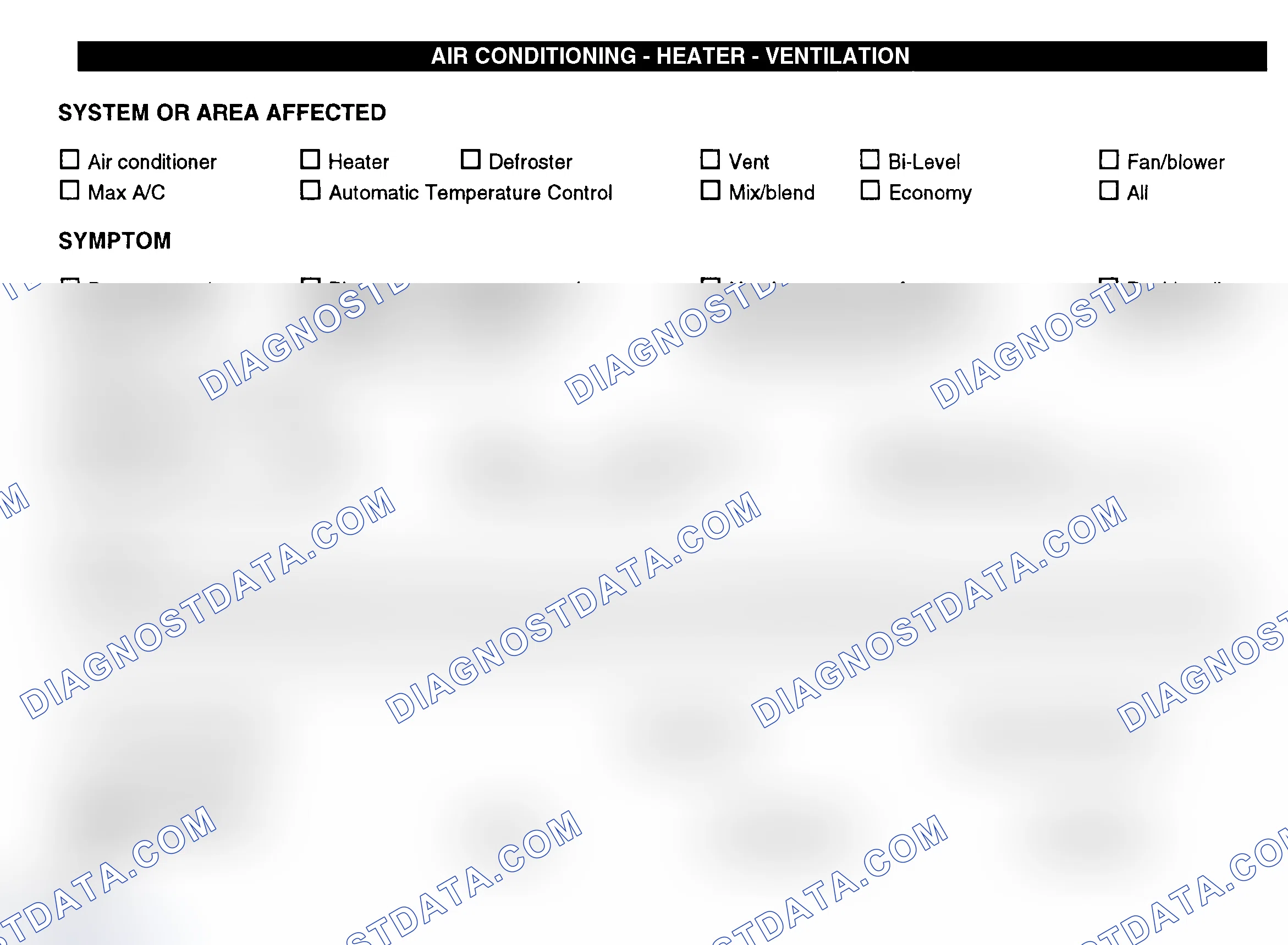 Scheme 8: Air Conditioning, Heater & Ventilation