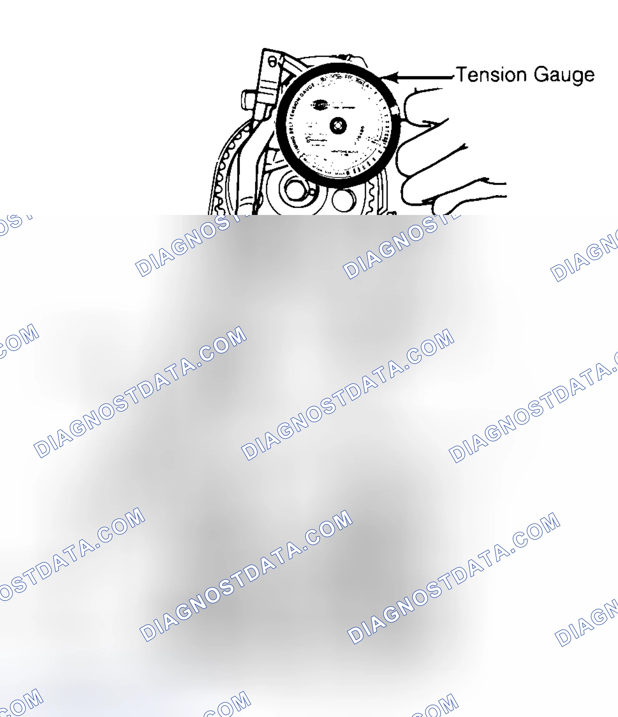 Scheme 3: Adjusting Typical Timing Belt Tension