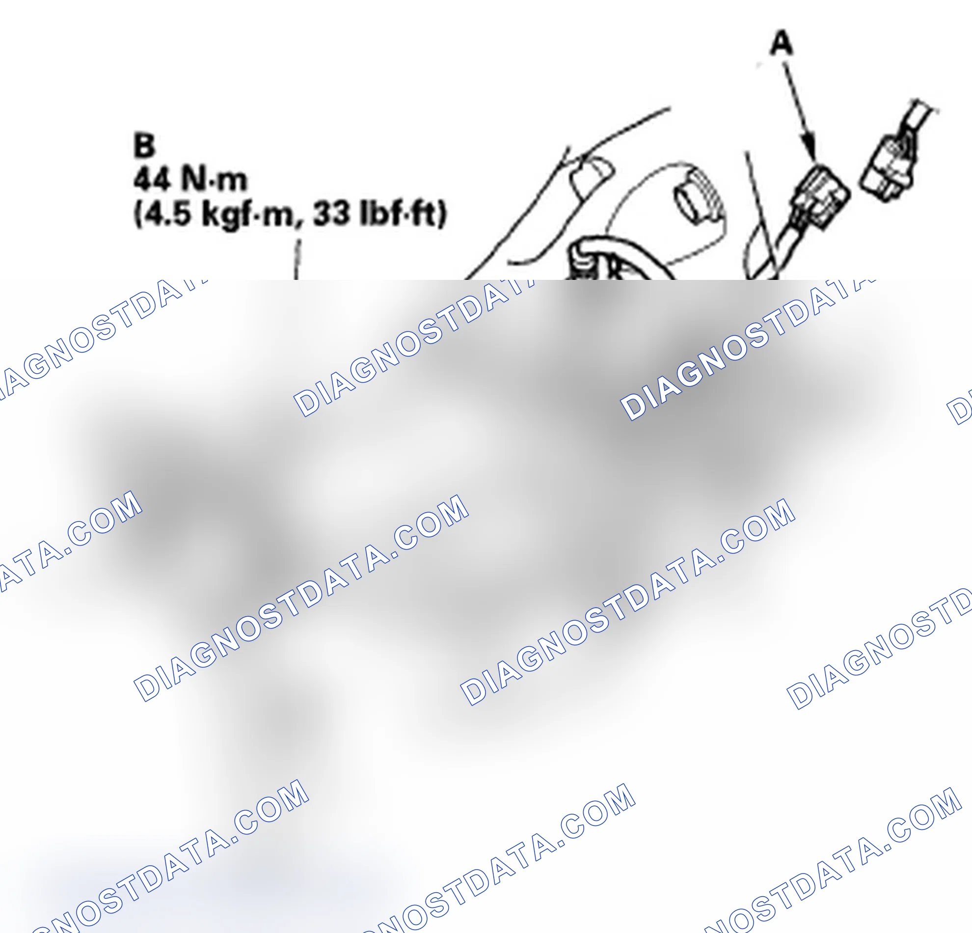 Scheme 214: A/F Sensor Replacement