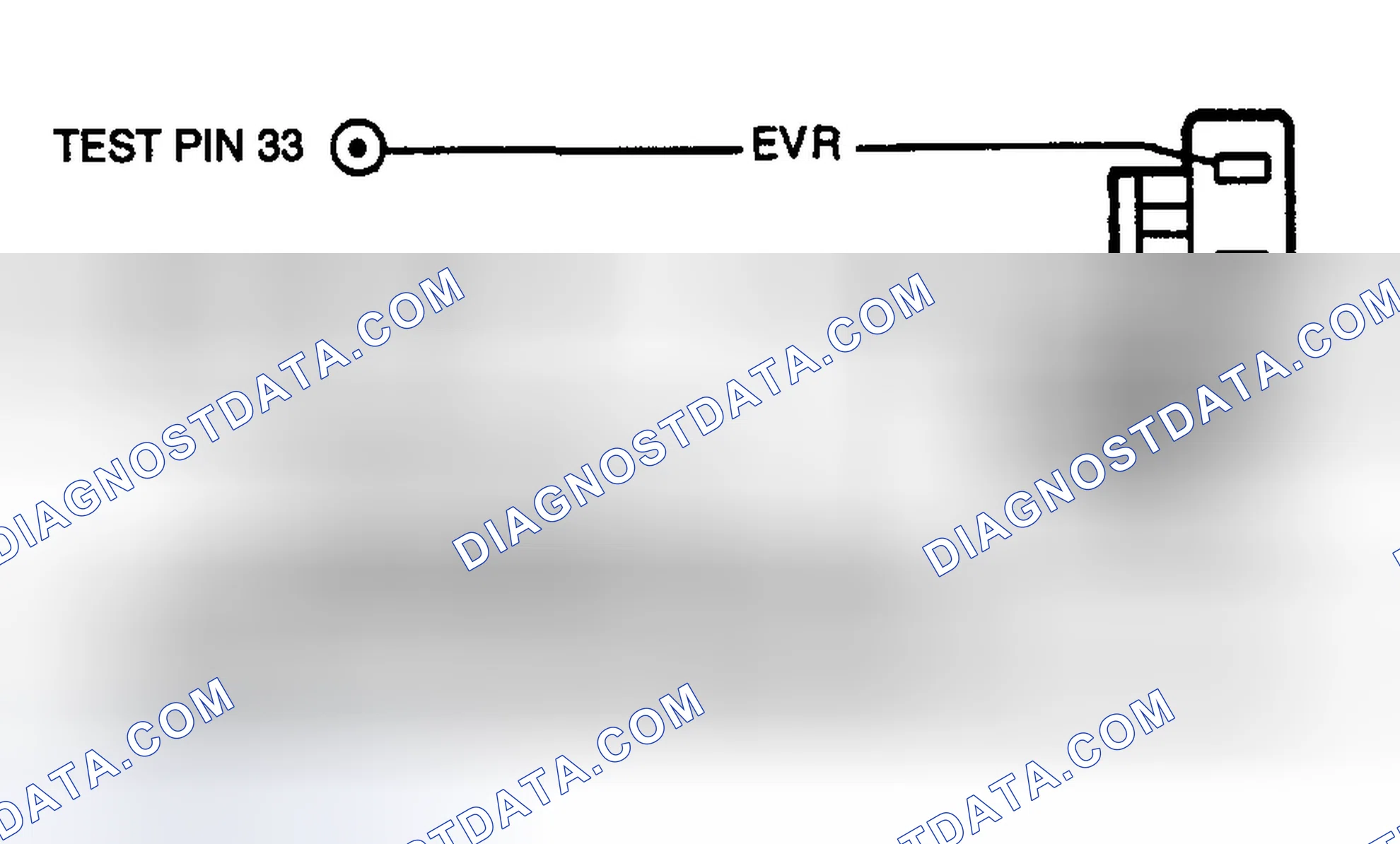 Scheme 70: Identifying EVR Solenoid Connector Terminals