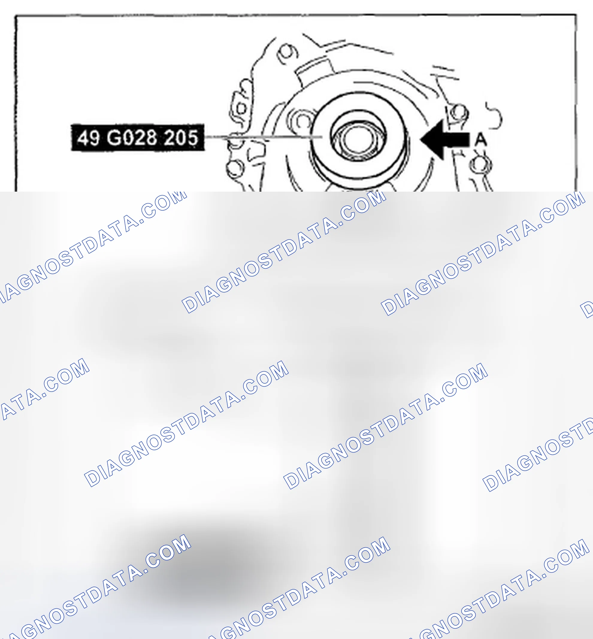 Scheme 164: Front Oil Seal Installation Note