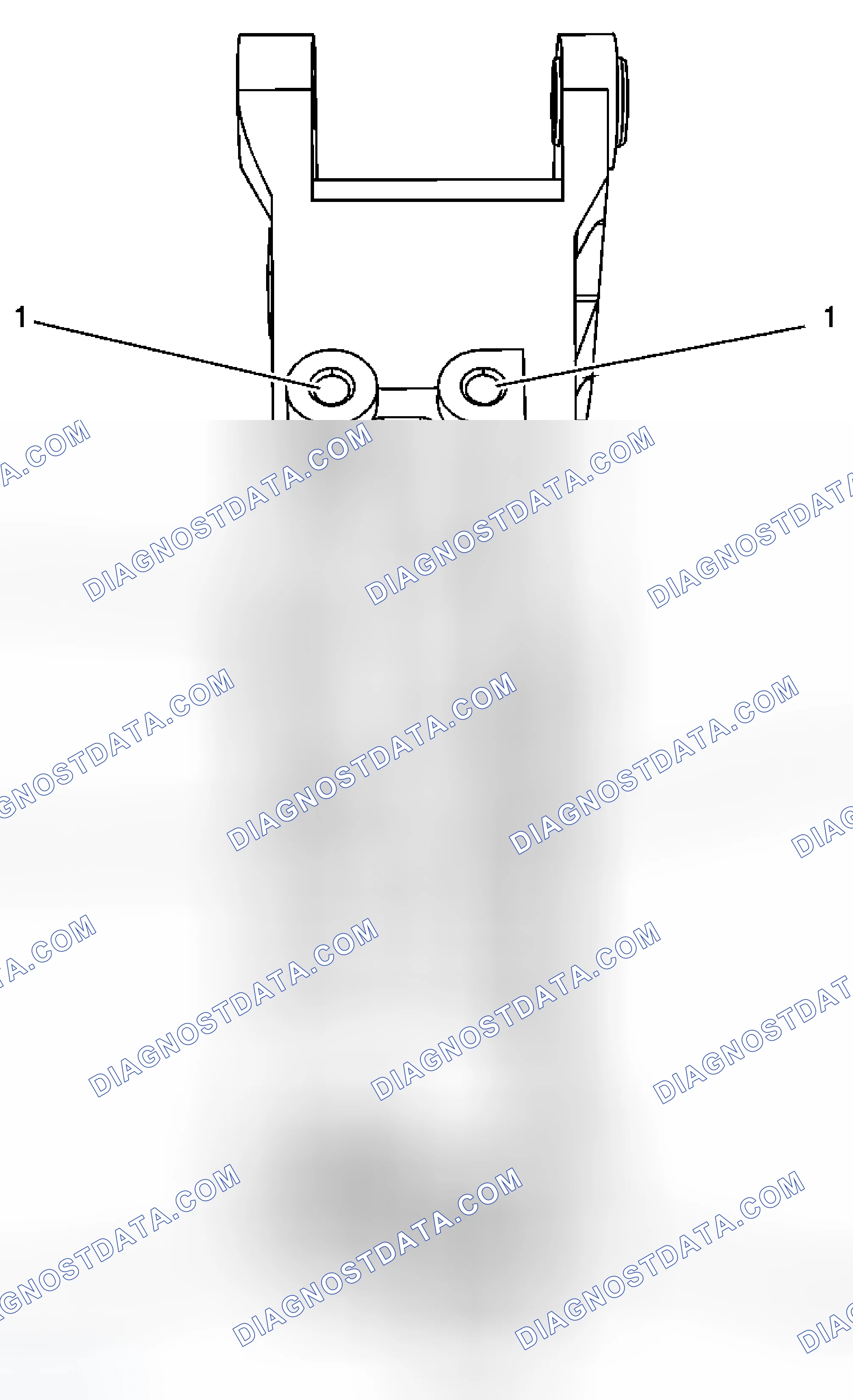 Scheme 424: Generator Bracket - Side View