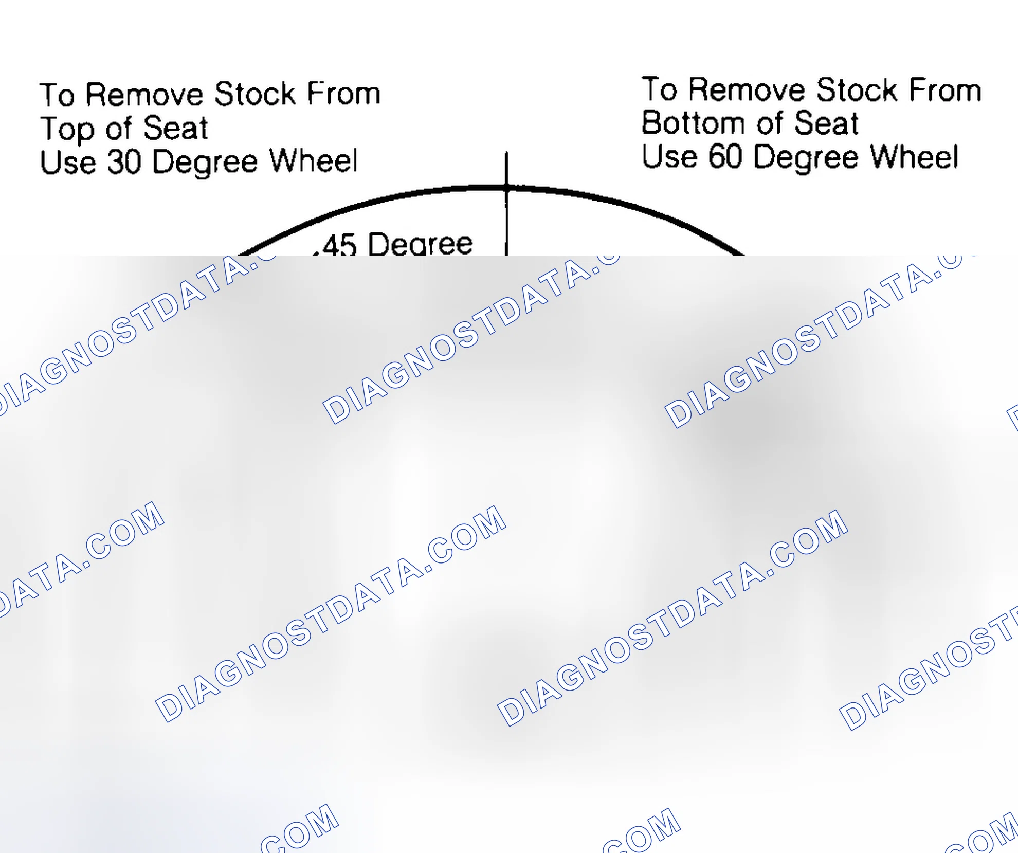 Scheme 19: Adjusting Valve Seat Width