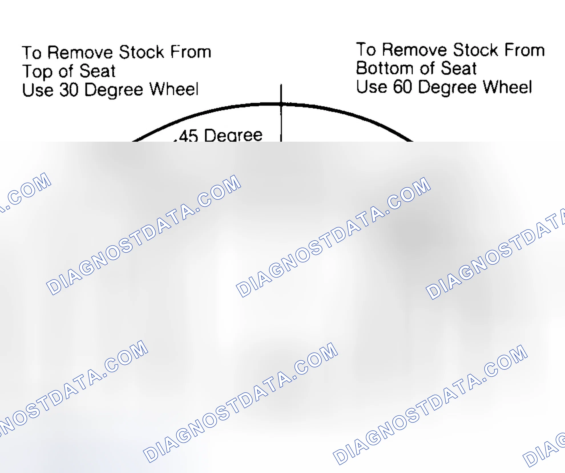 Scheme 19: Adjusting Valve Seat Width