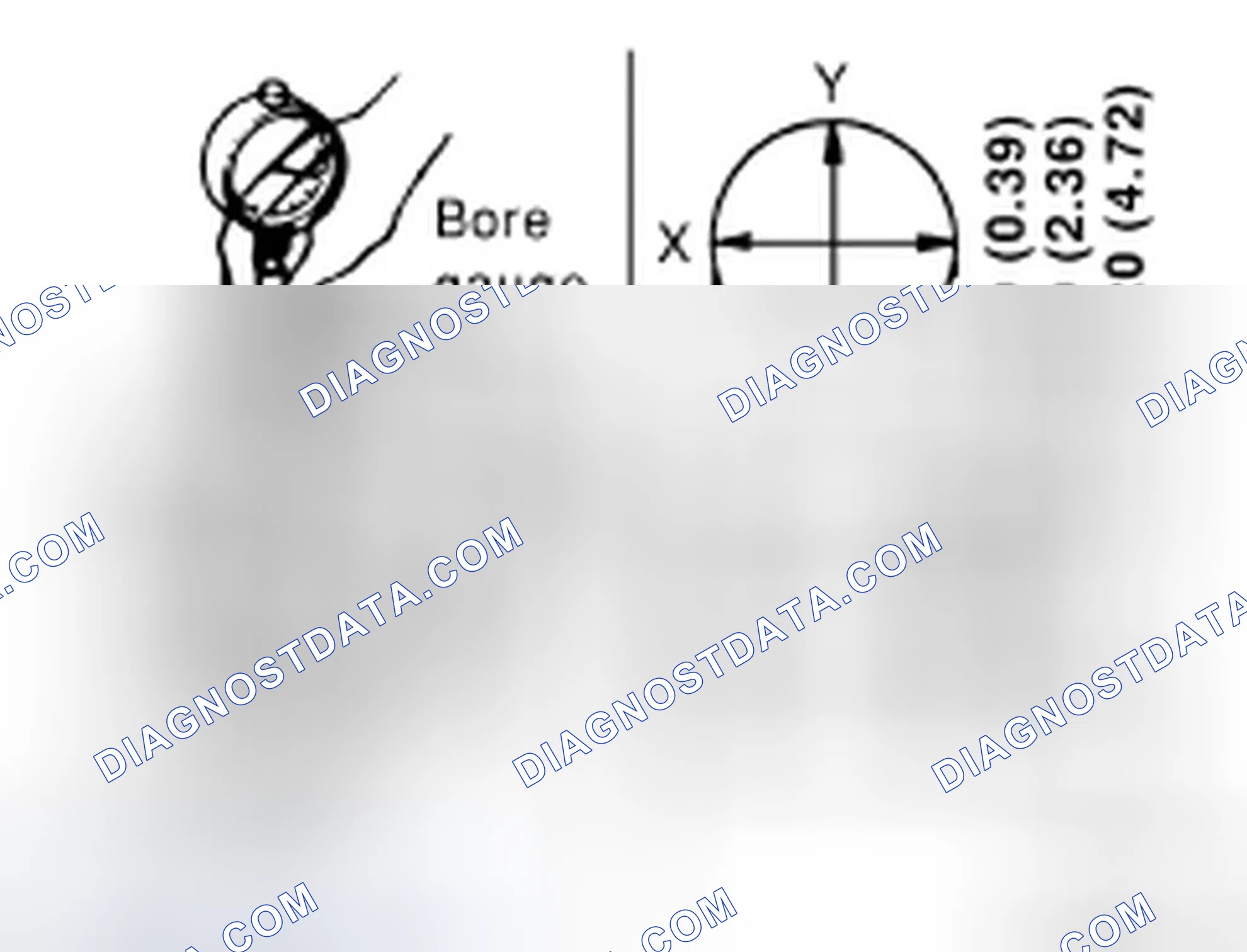 Scheme 196: PISTON TO CYLINDER BORE CLEARANCE