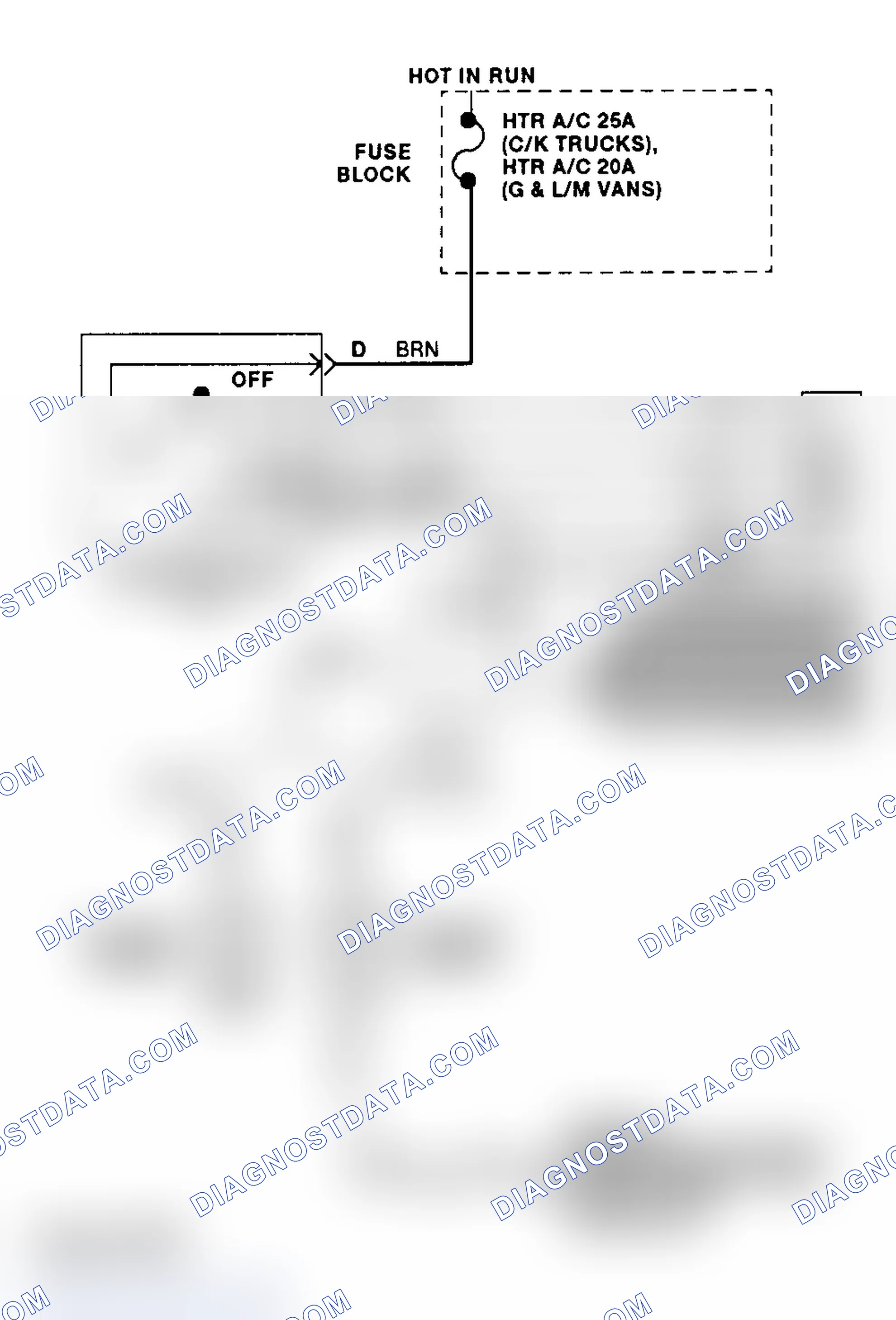 Fig. 5: Front Heater System Wiring Diagram