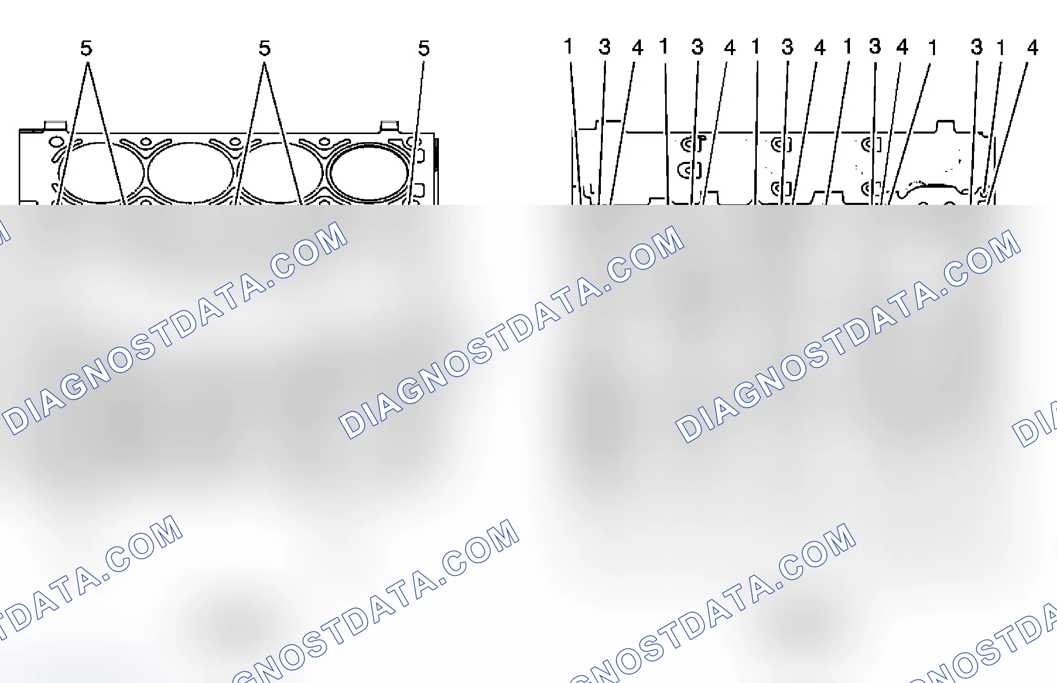 Scheme 36: Engine Block - Top/Bottom Views