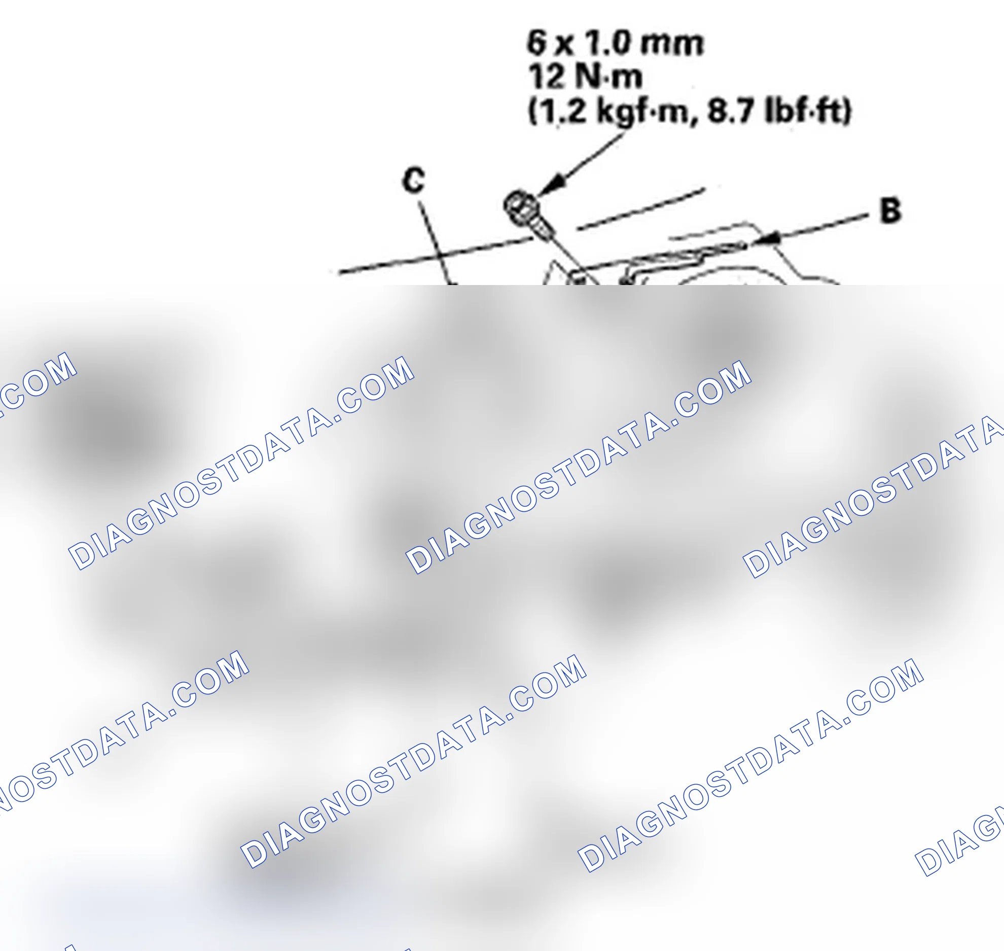 Scheme 96: Rear Differential Fluid Temperature Sensor Replacement