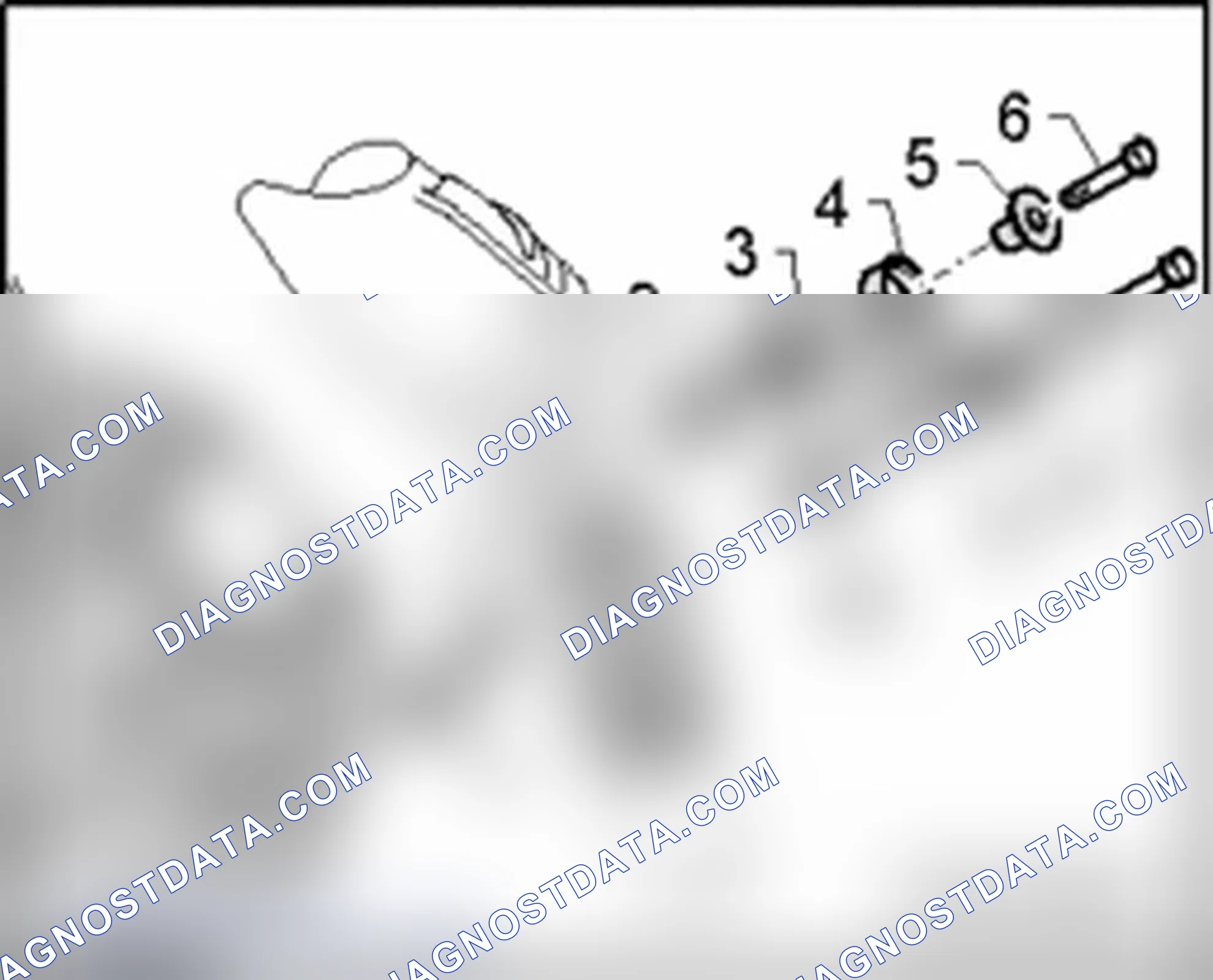Scheme 314: Individual left mounting components - vehicles with Multitronic transmission