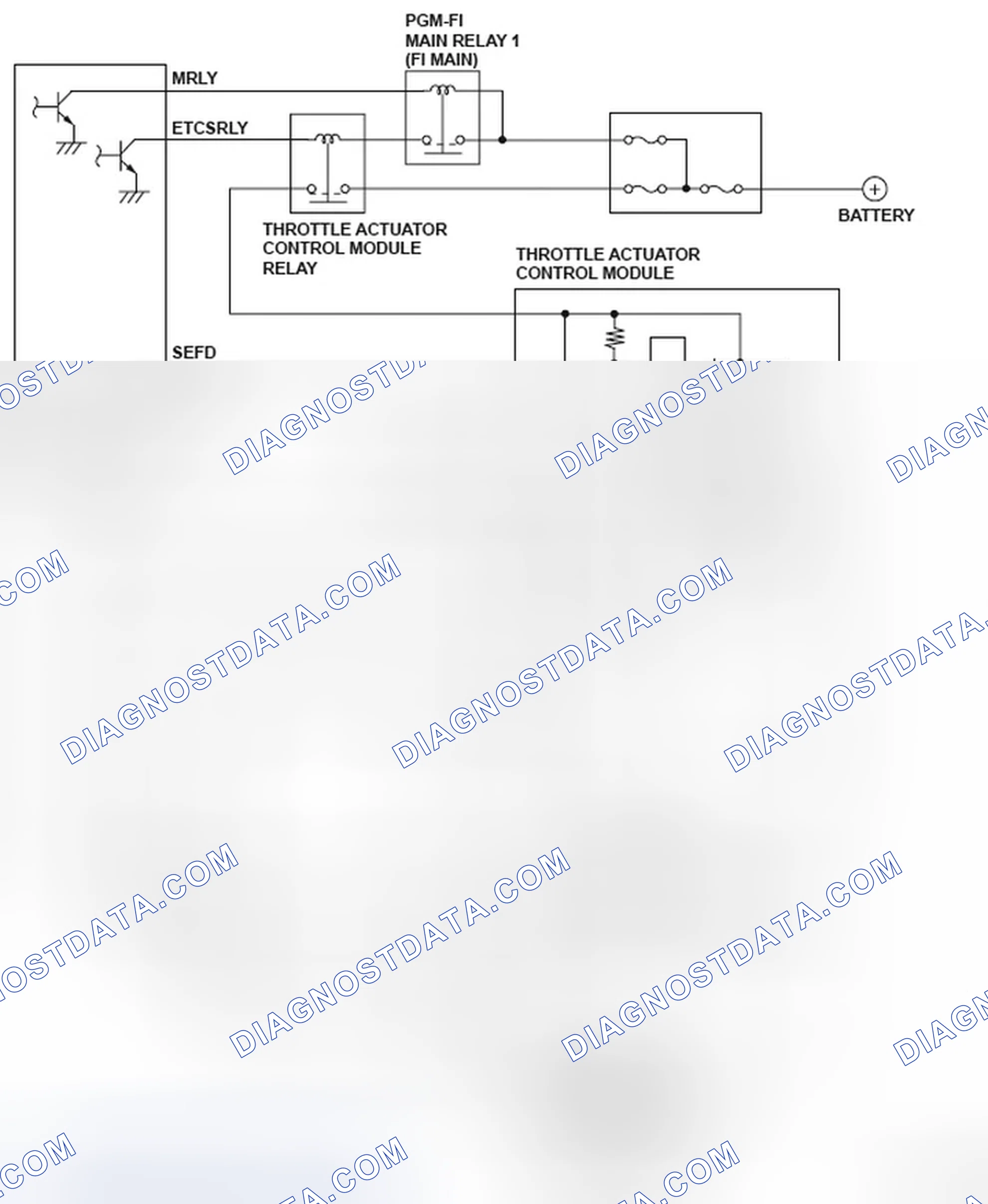 Scheme 38: Throttle Position (TP) Sensor Circuit Diagram