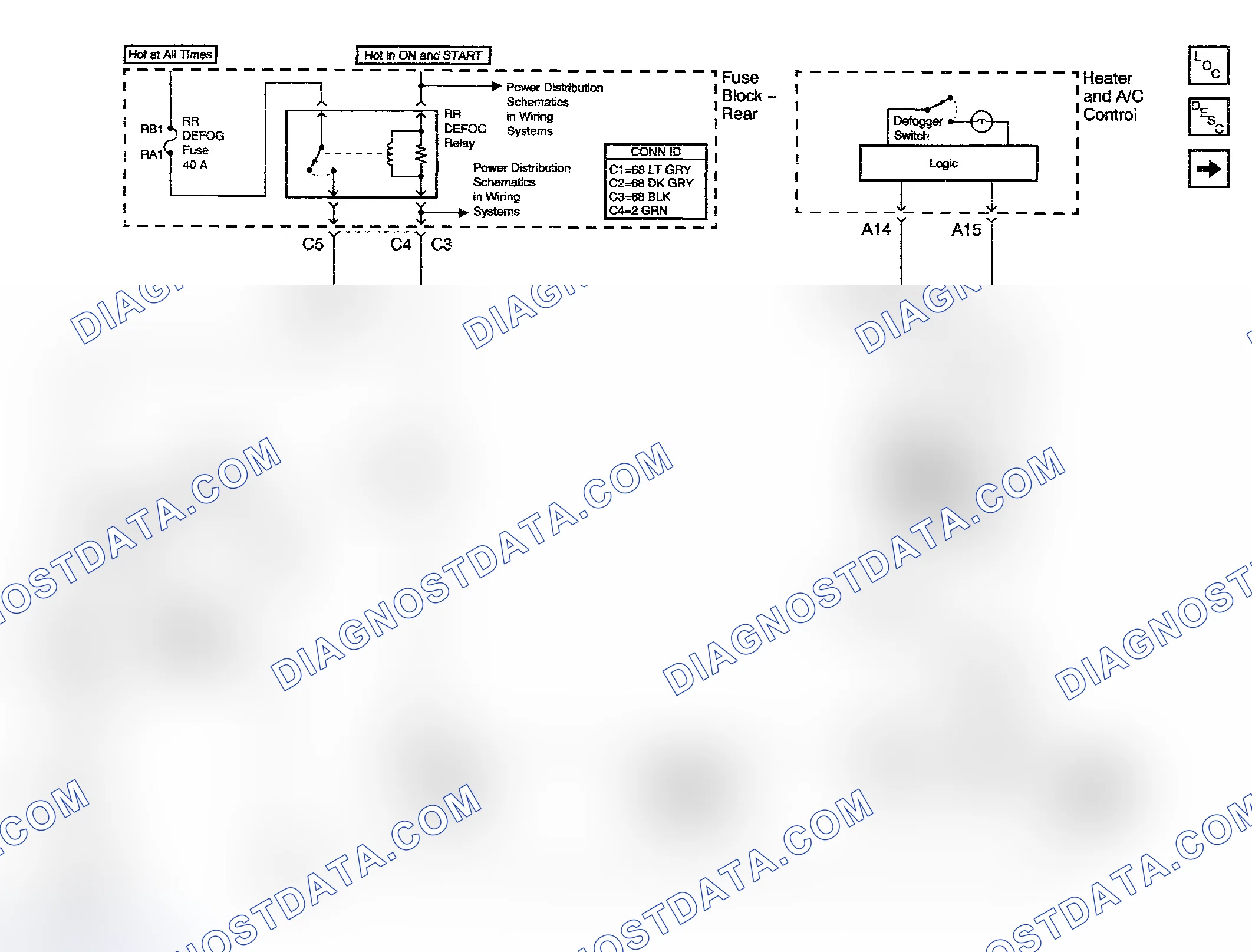 Scheme 1: DEFOGGER SCHEMATICS