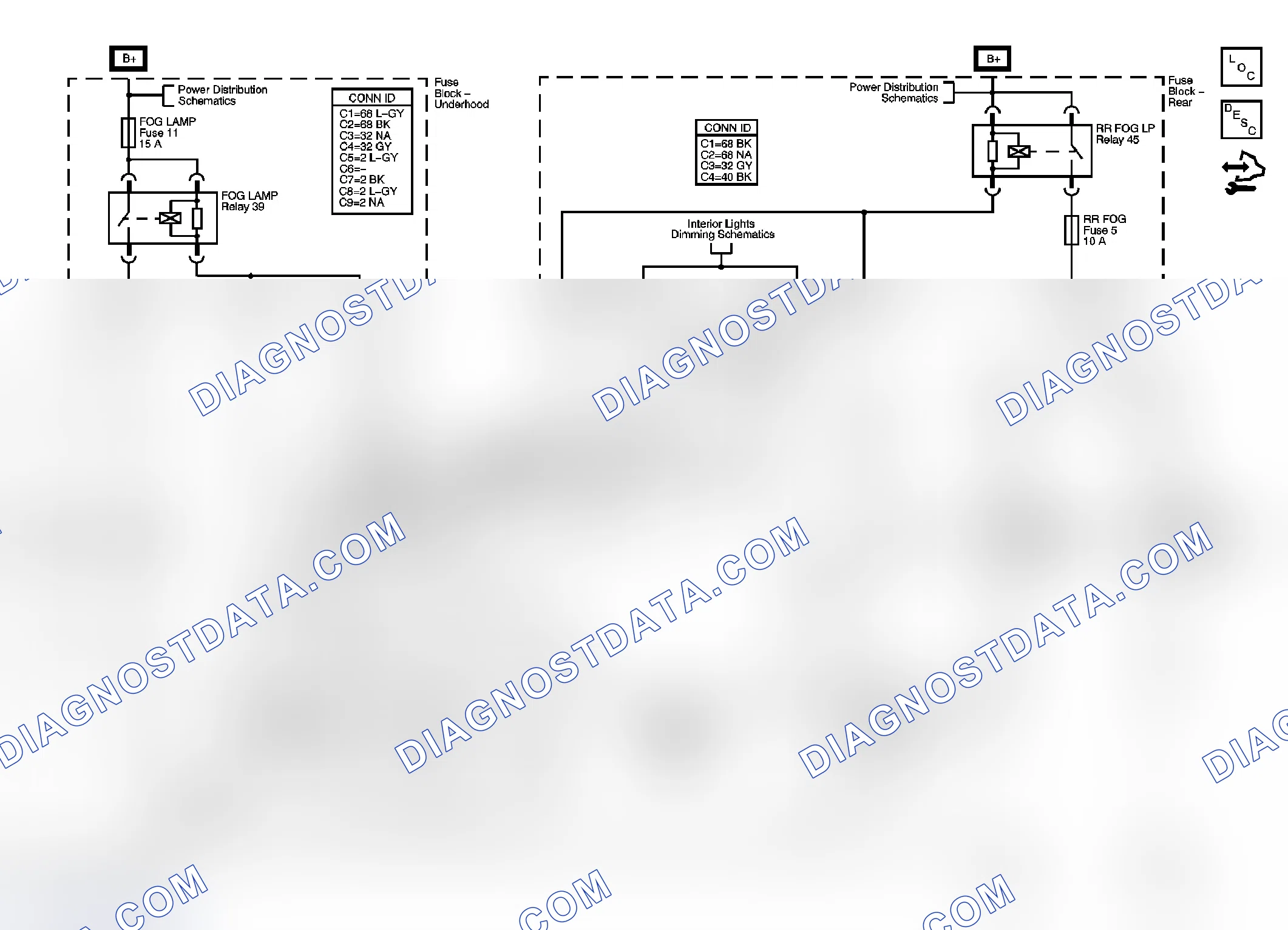 Scheme 3: Fog Lights Schematics