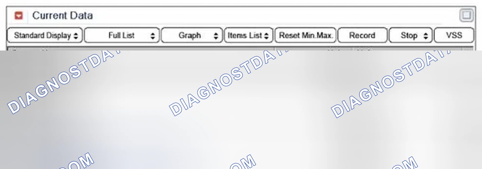 Scheme 119: Monitor Scan Tool Data