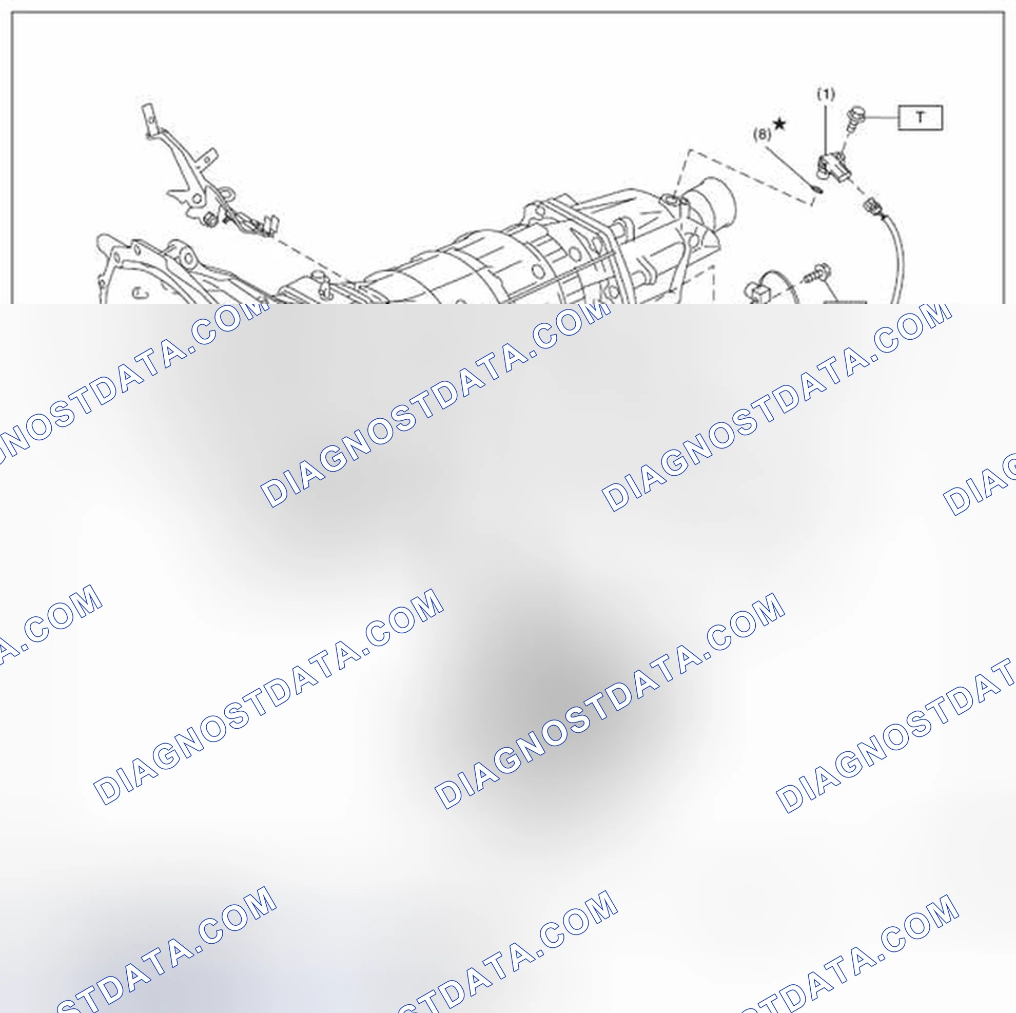Scheme 185: CONTROL VALVE & TRANSMISSION HARNESS