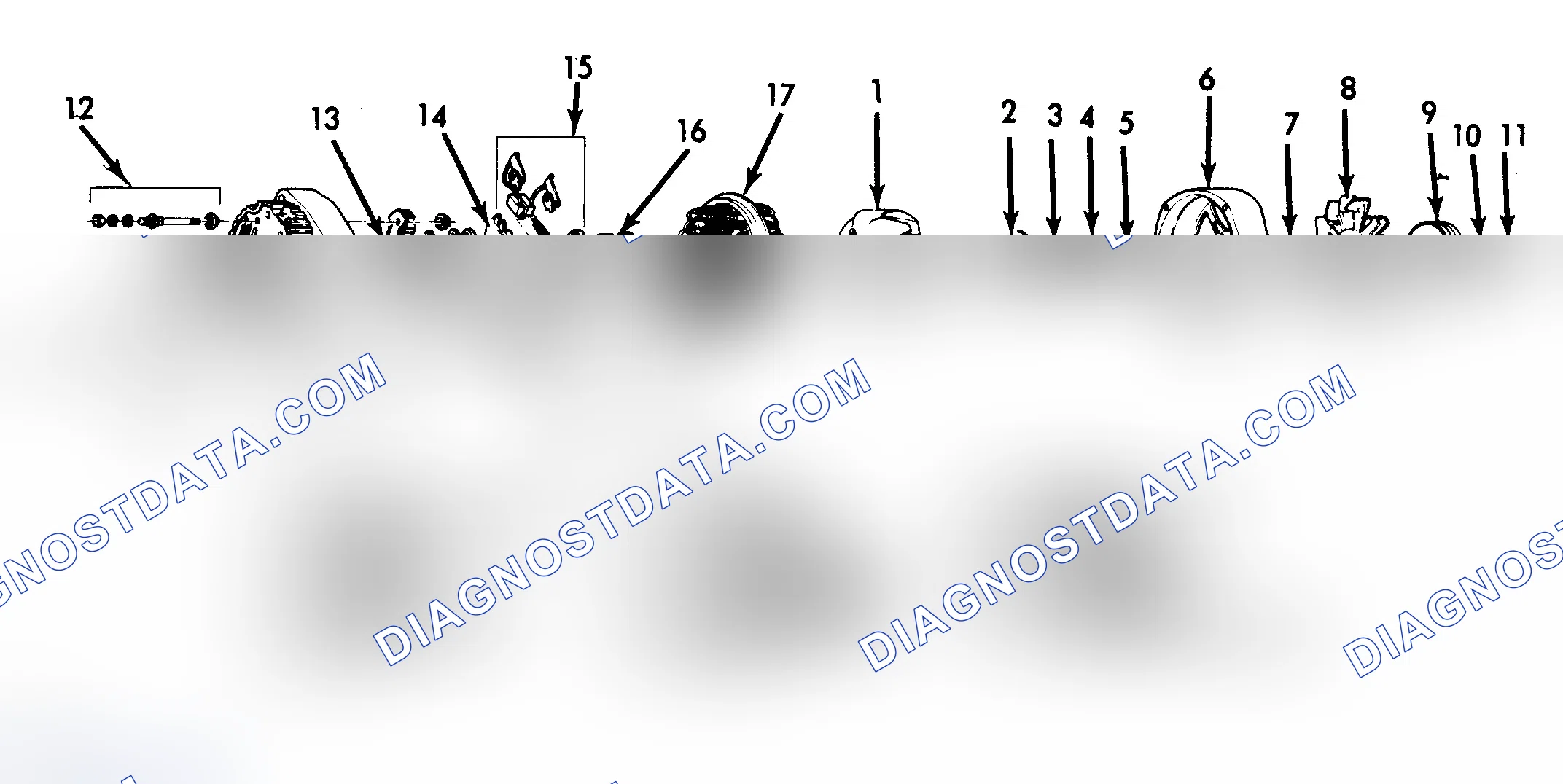 Scheme 14: Exploded View of 10SI Alternator
