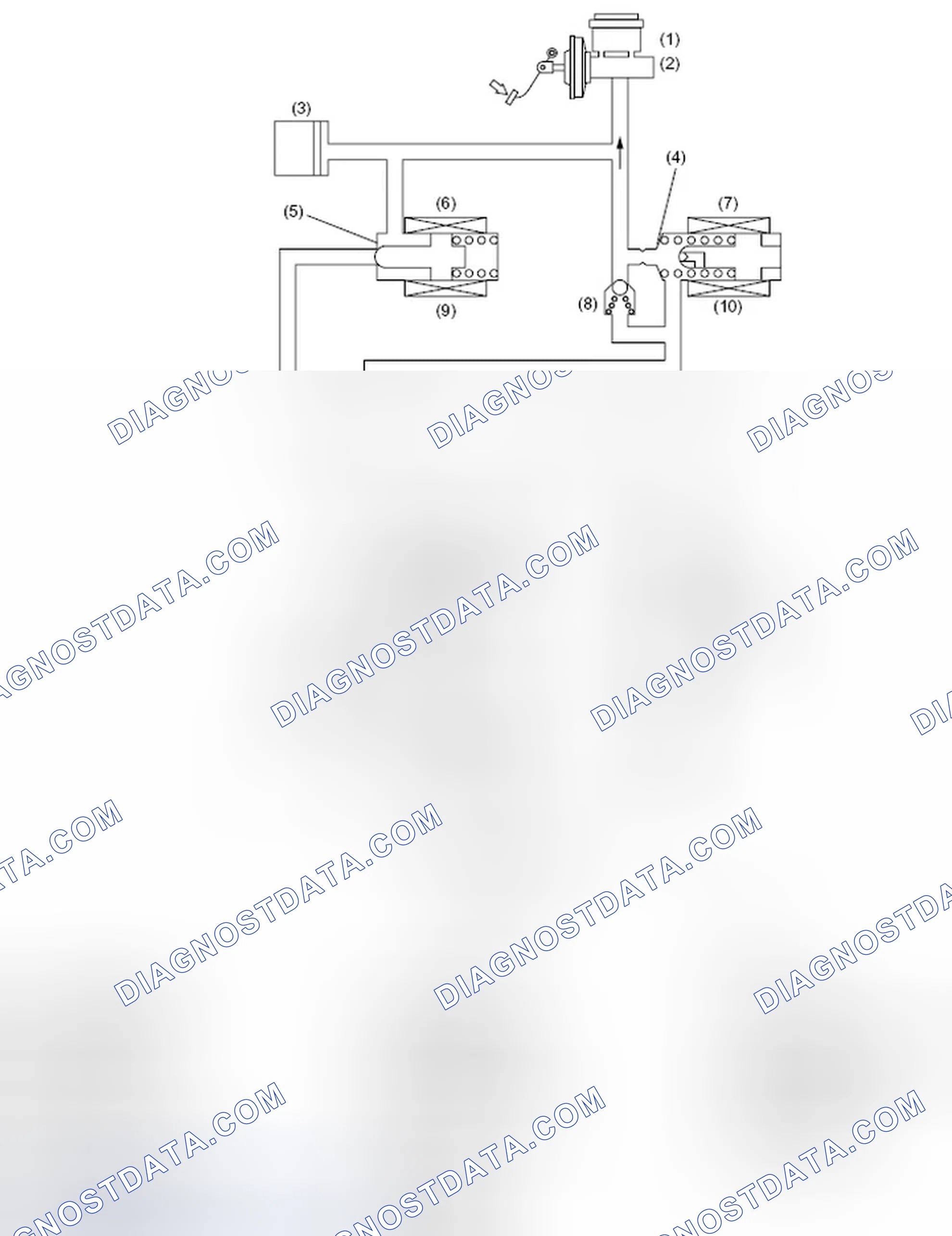 Scheme 100: PRESSURE "HOLD" CONTROL WITH BRAKE PEDAL DEPRESSED