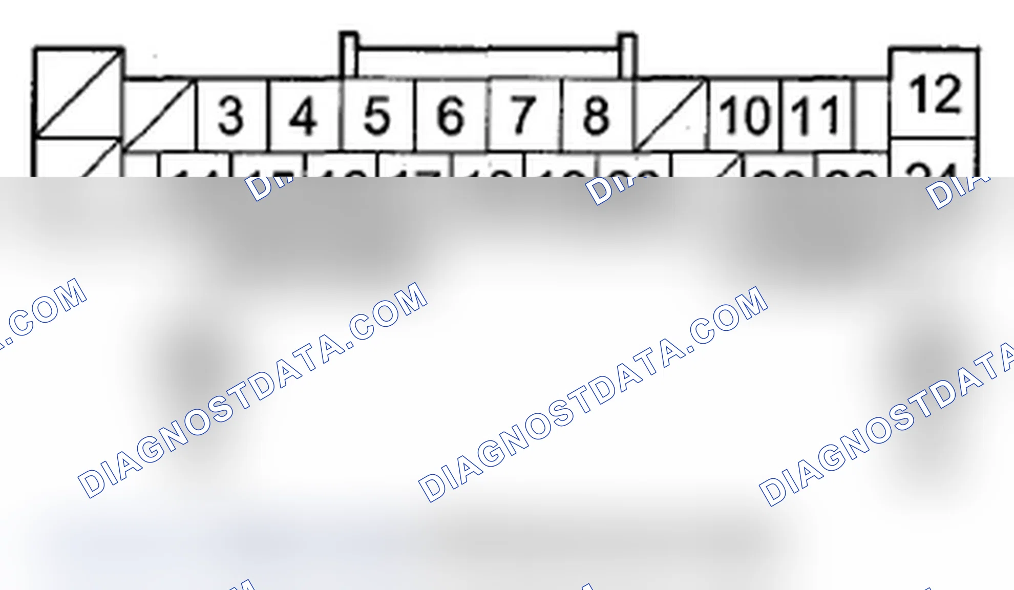 Scheme 741: Audio unit power switch will not turn on (No information display and no sound) (with ELS audio)