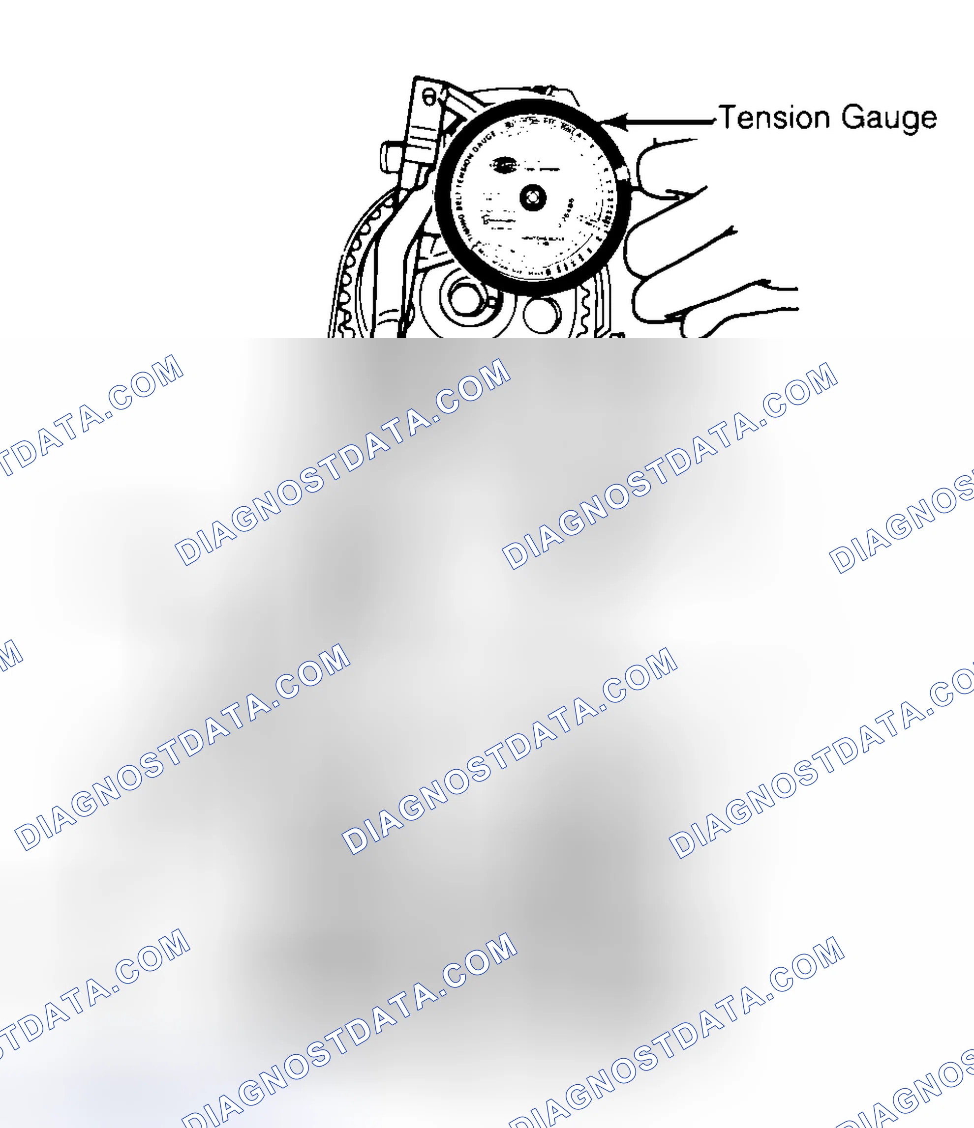 Scheme 3: Adjusting Typical Timing Belt Tension