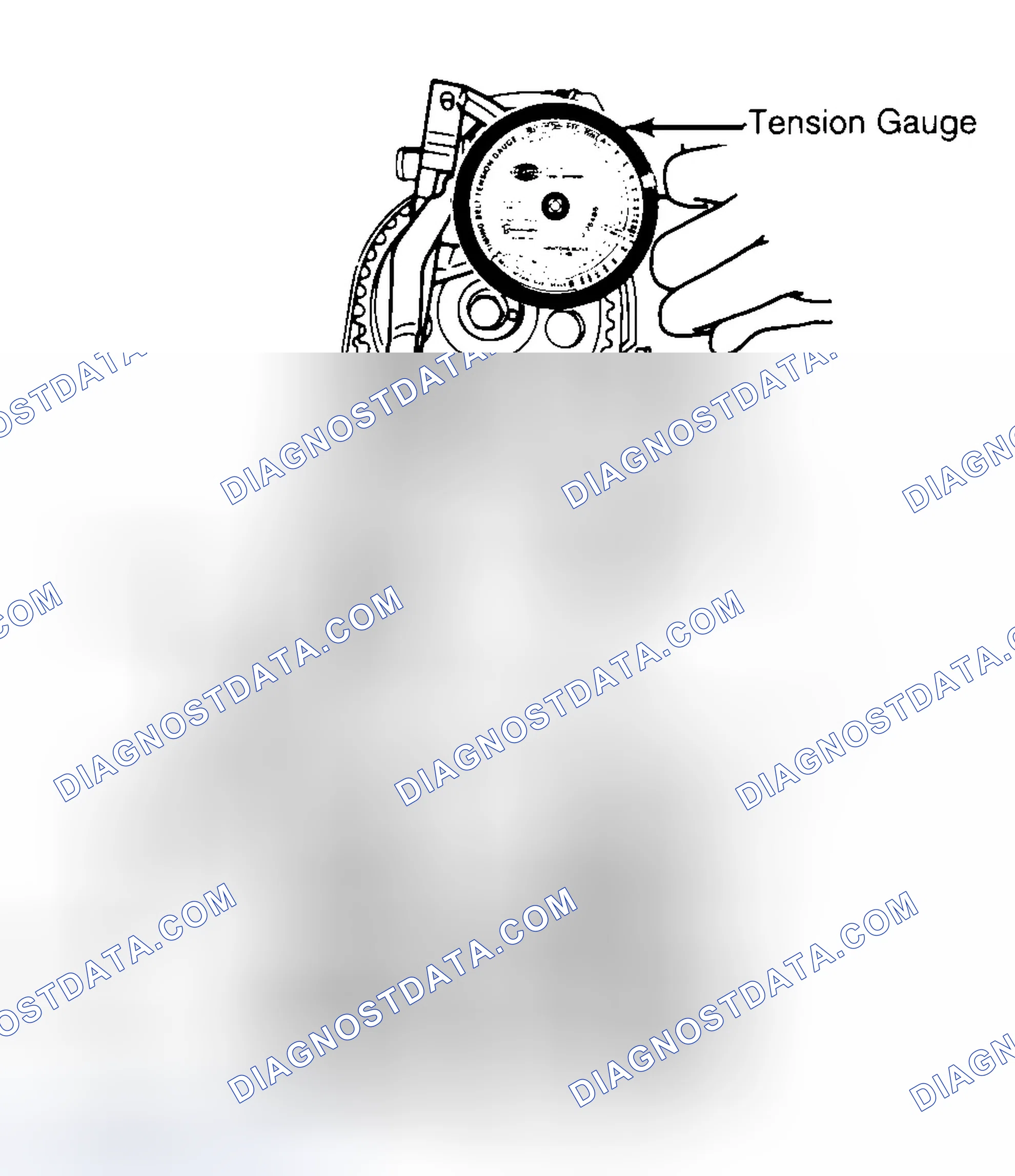 Scheme 3: Adjusting Typical Timing Belt Tension
