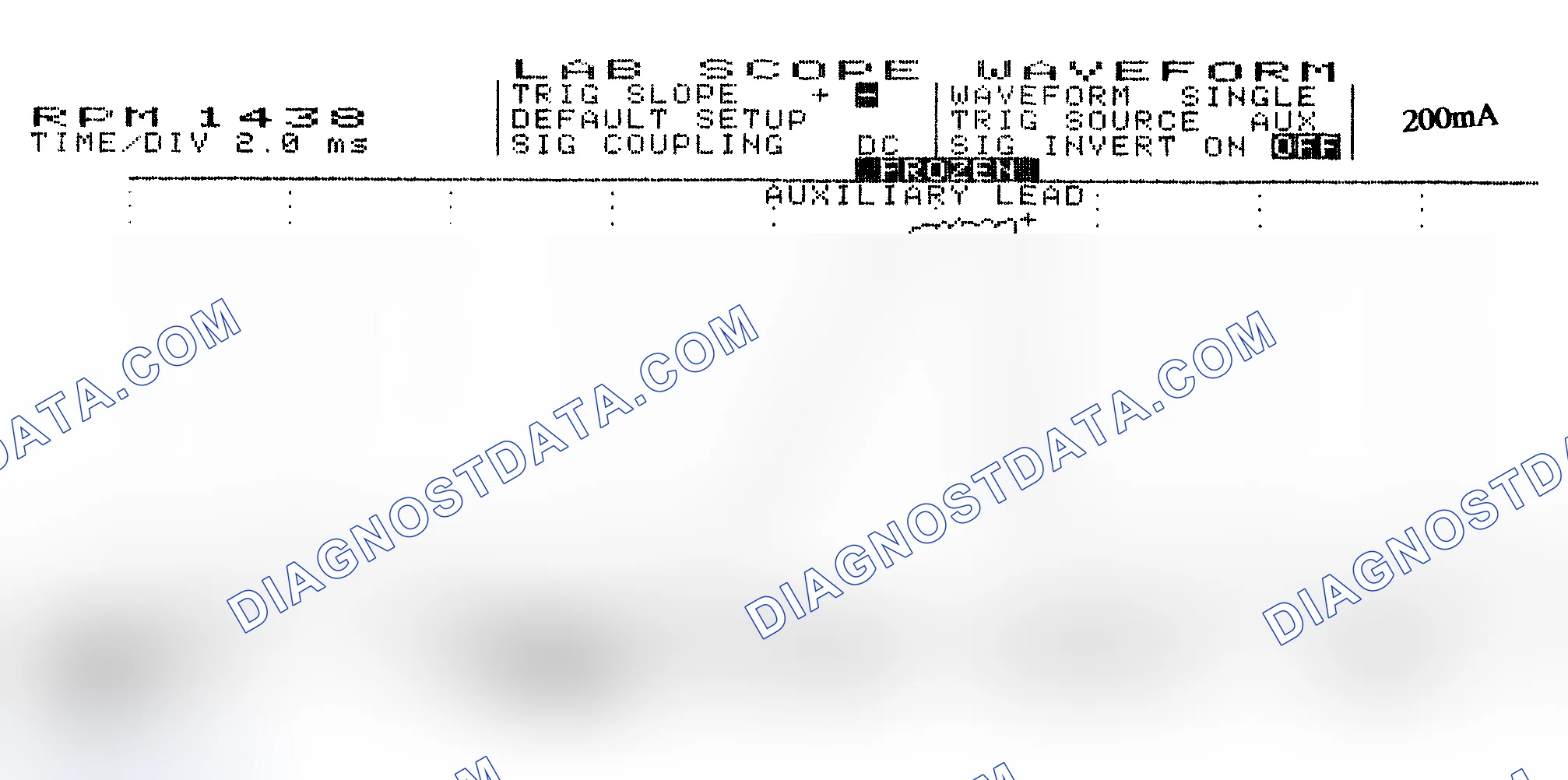 Scheme 15: Single Injector w/Normal Current Flow - Current Pattern