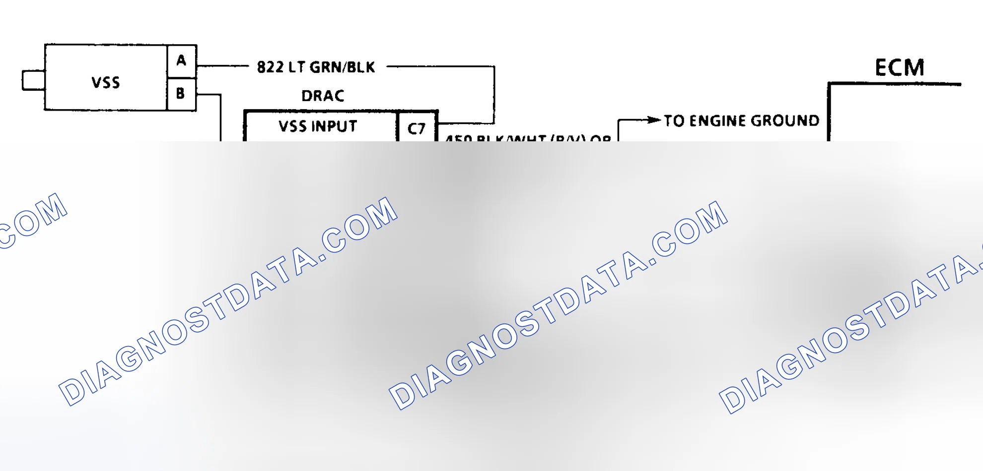 Scheme 89: Code 24 Schematic (Astro, Safari & G, P, R & V W/O 4L80-E Transmission) Vehicle Speed Sensor