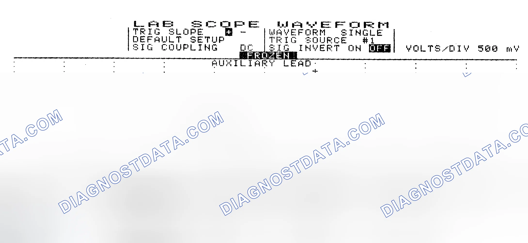 Scheme 10: Single Injector w/Excessive Current Flow - Current Pattern