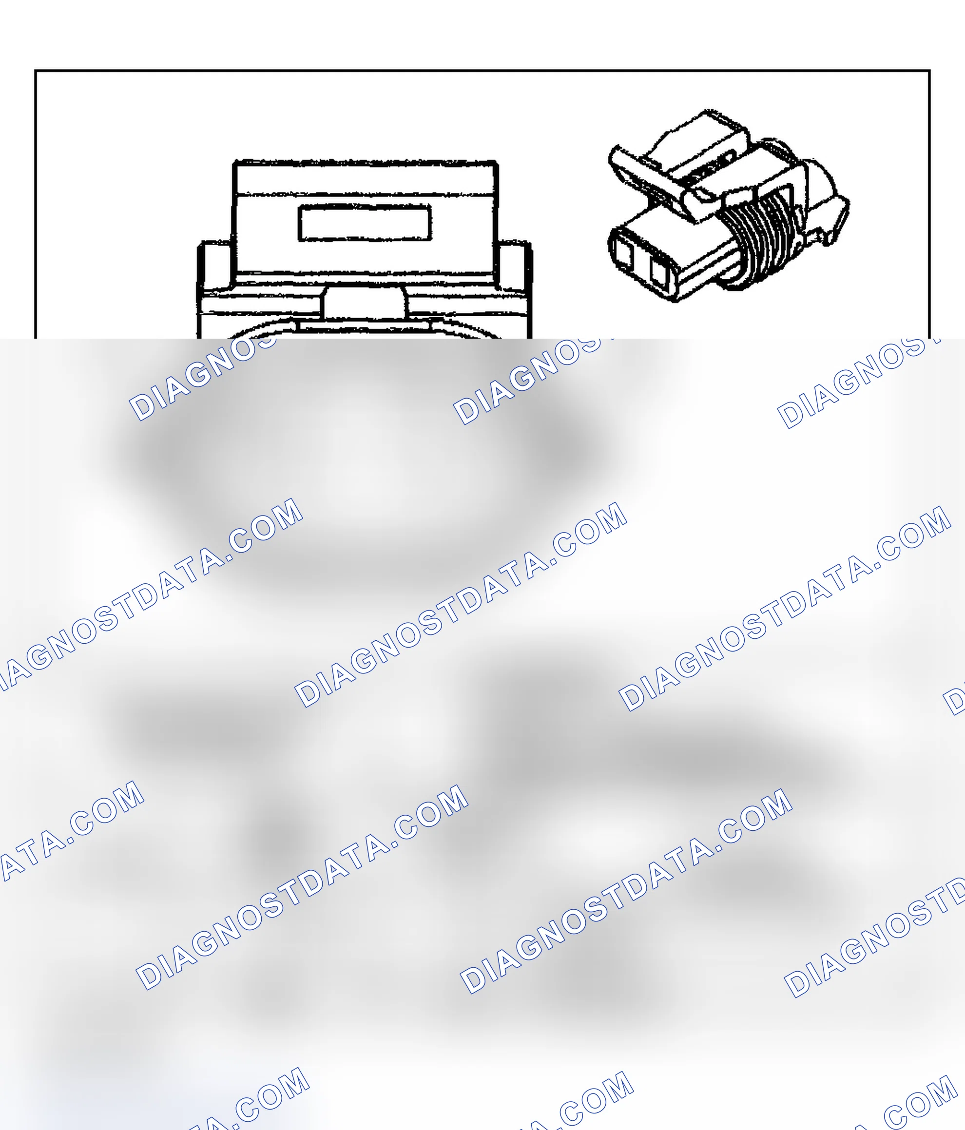 Scheme 5: Cooling System Connector End Views