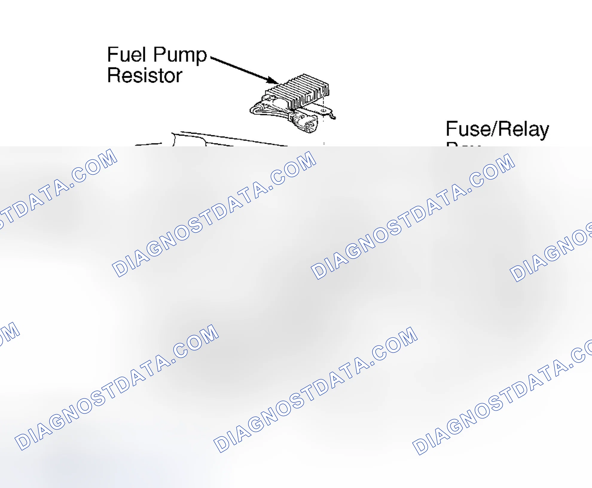 Scheme 24: Fuel Pump Relay & Fuel Pump Resistor (Land Cruiser, Sequoia & Tundra 4.7L V8)