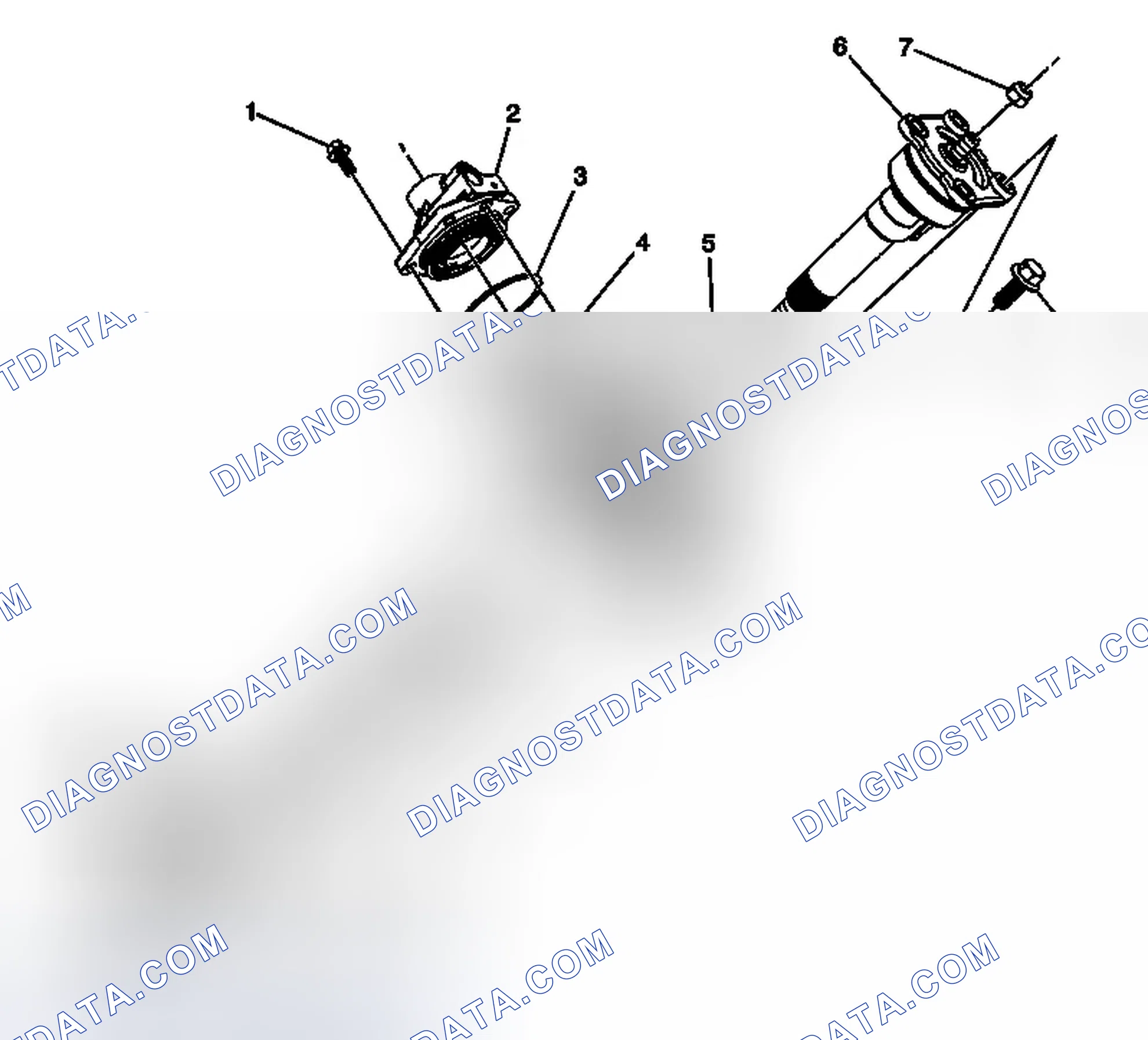 Scheme 2: Power Steering Gear Disassembled View (680 Gear)