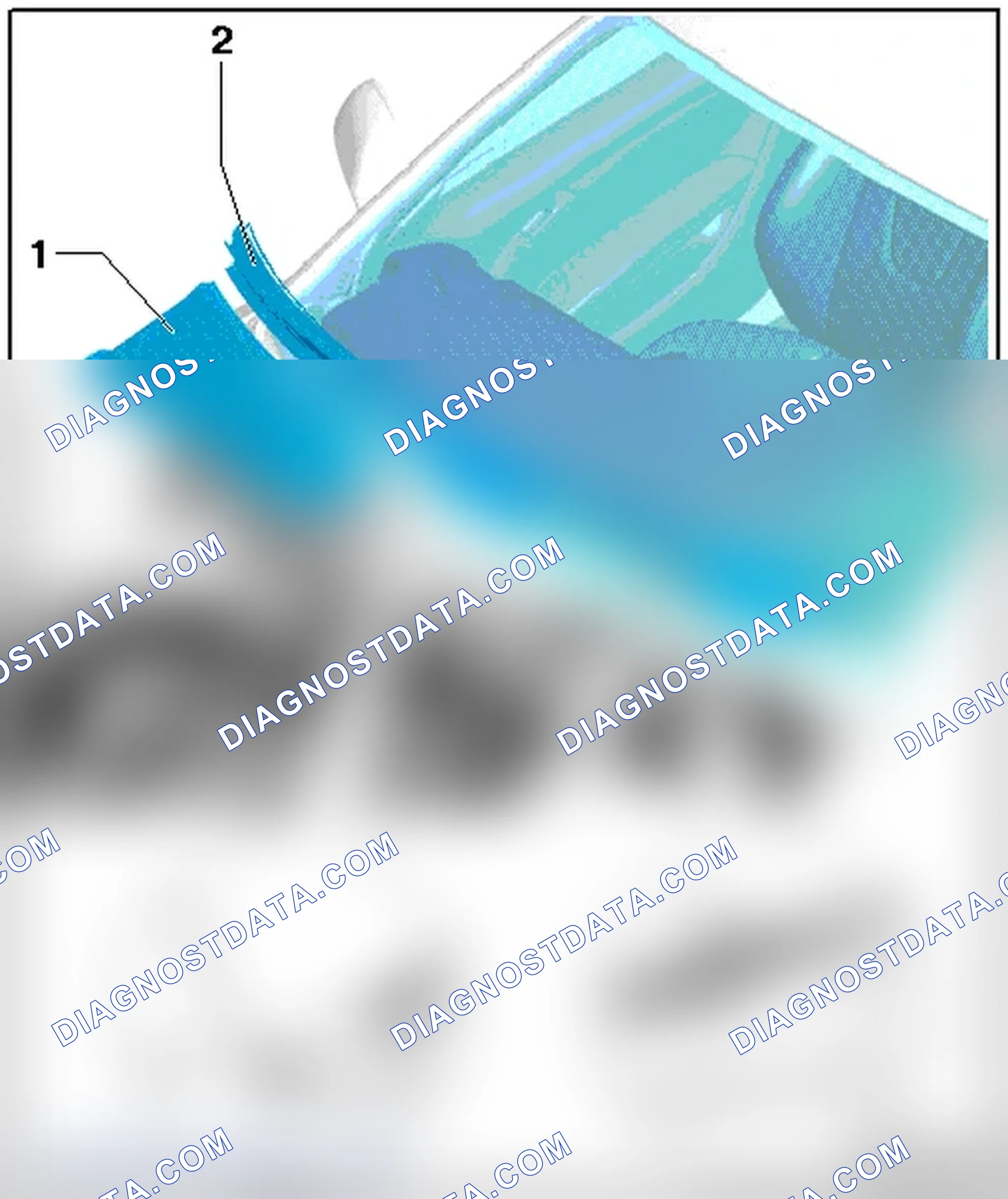 Scheme 9: PLENUM CHAMBER COVER - VEHICLES THROUGH MAY 2008