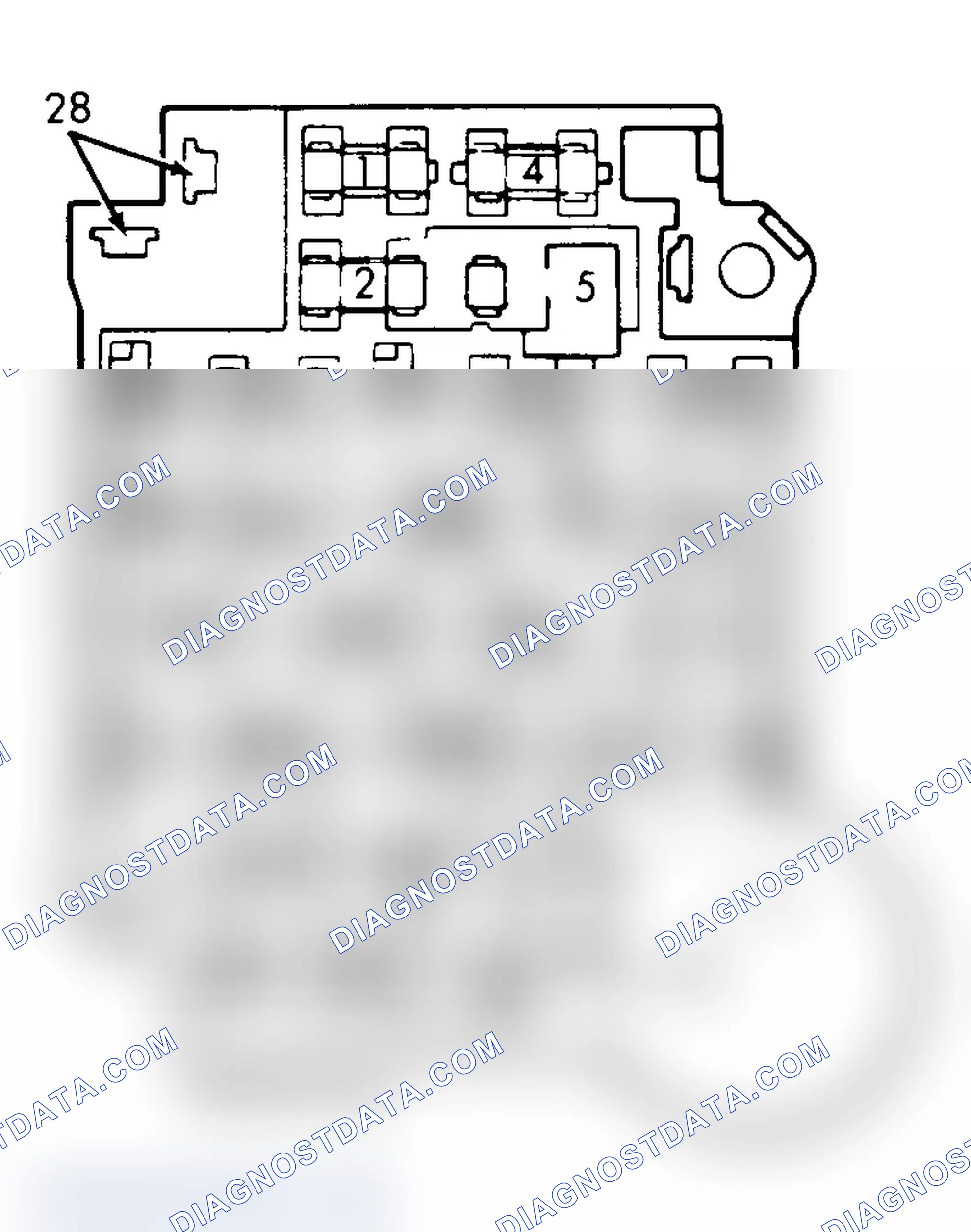 Scheme 1: FUSE PANEL ID (1983-85 LESABRE & 1983-90 ESTATE WAGONS)