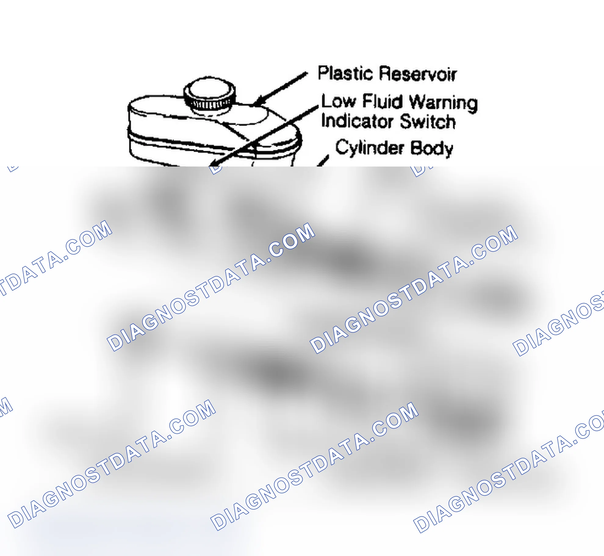 Scheme 29: Exploded View Of Master Cylinder Assembly (Aerostar, Explorer & Ranger)