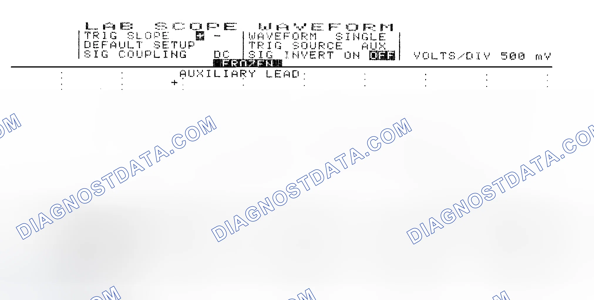 Scheme 14: Single Injector w/Excessive Current Flow - Current Pattern