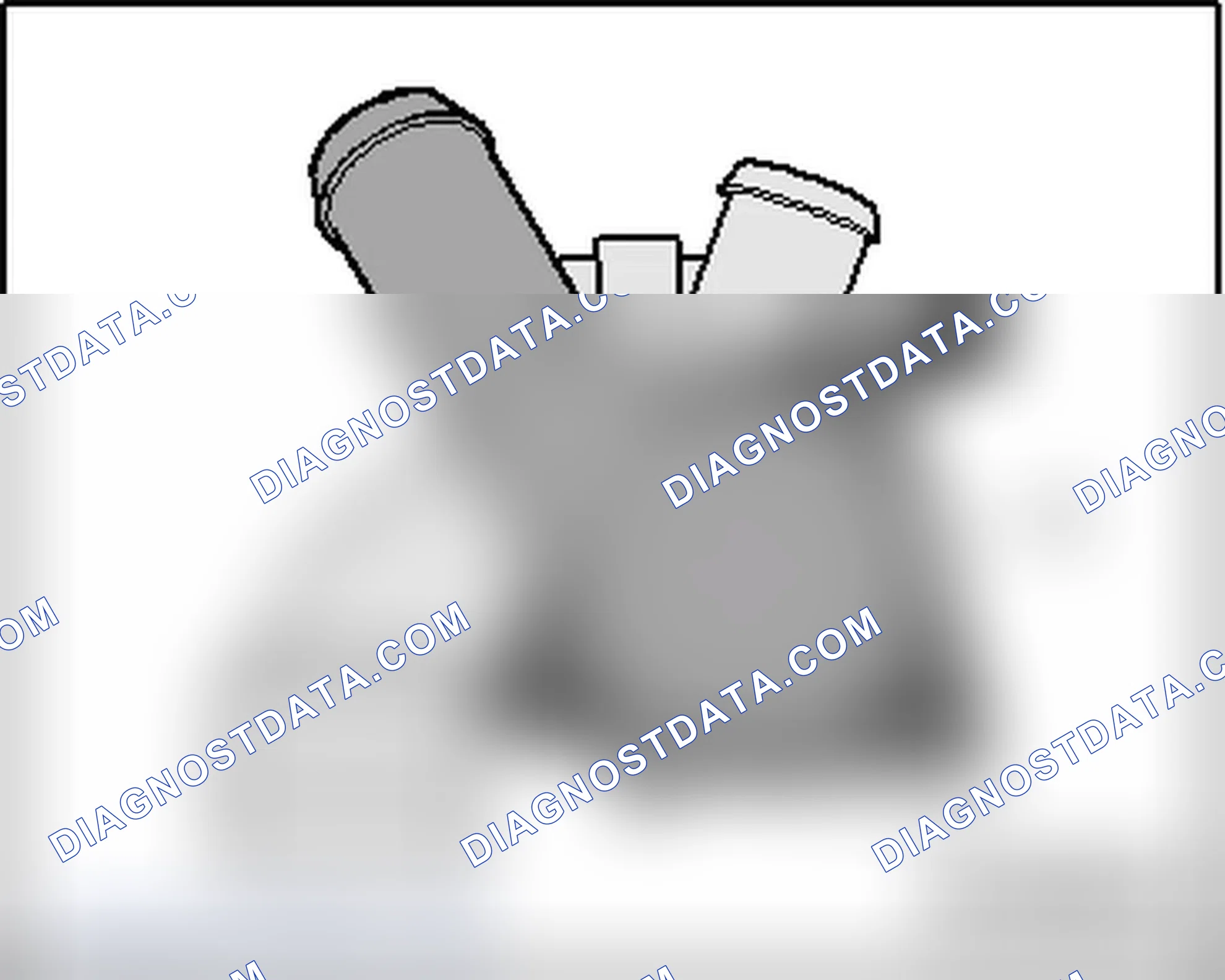 Scheme 110: CONNECTING PIECE WITH COOLANT THERMOSTAT