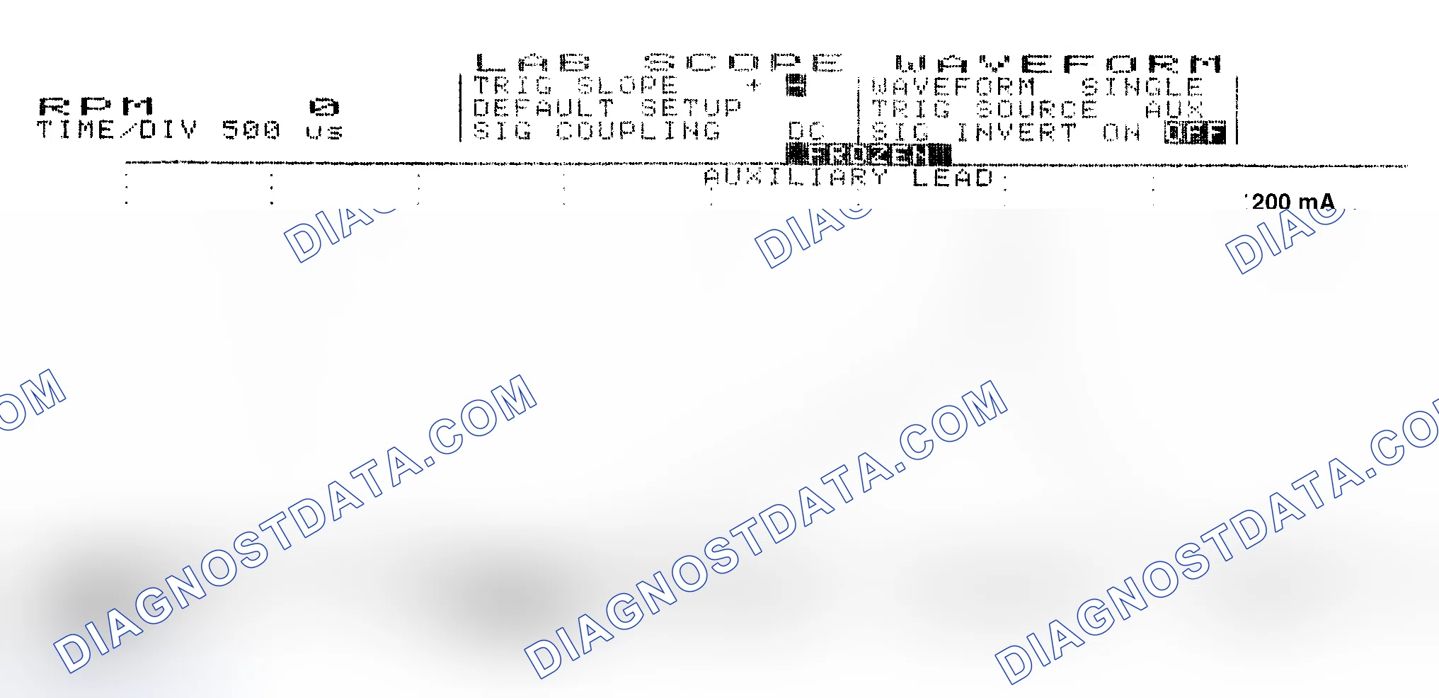 Scheme 17: Single Injector w/Normal Current Flow - Current Pattern