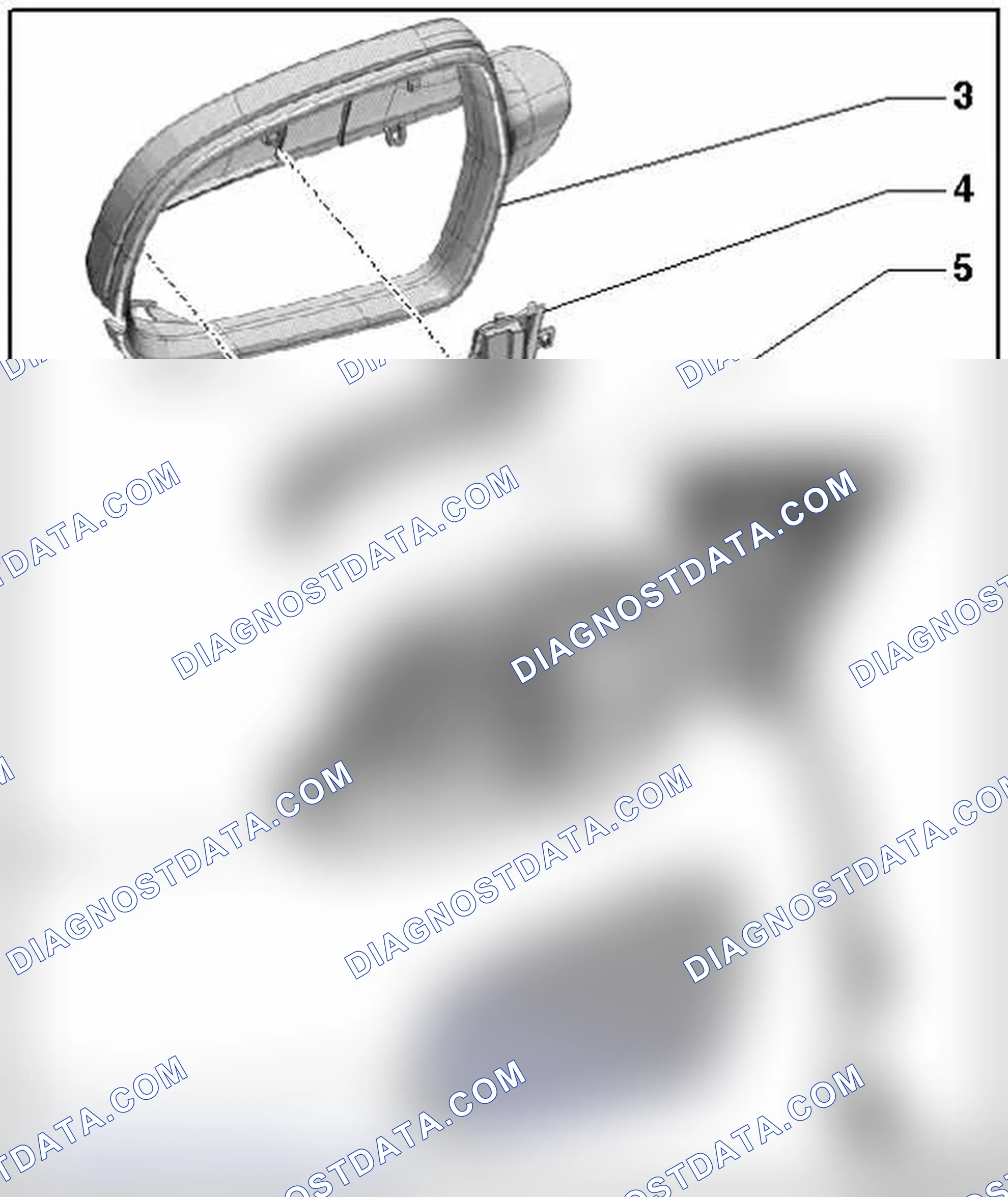Scheme 6: EXTERIOR REARVIEW MIRROR TURN SIGNALS OVERVIEW, FROM 06.09
