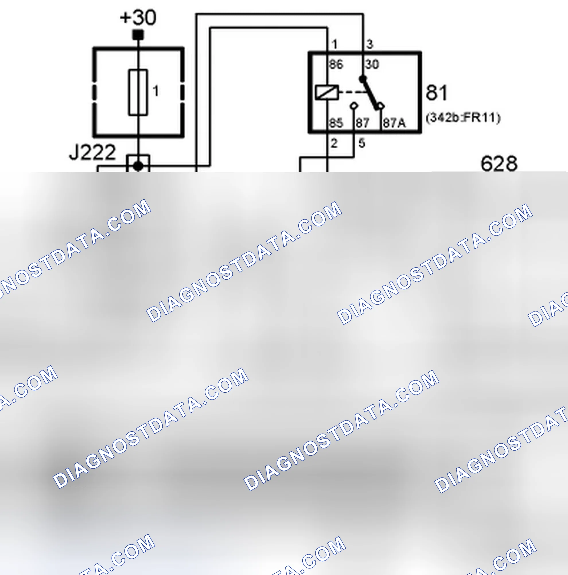 Scheme 112: B2190; High Speed Radiator Fan Relay 1. Short to B+; High Speed Radiator Fan Relay 1. Open Circuit /