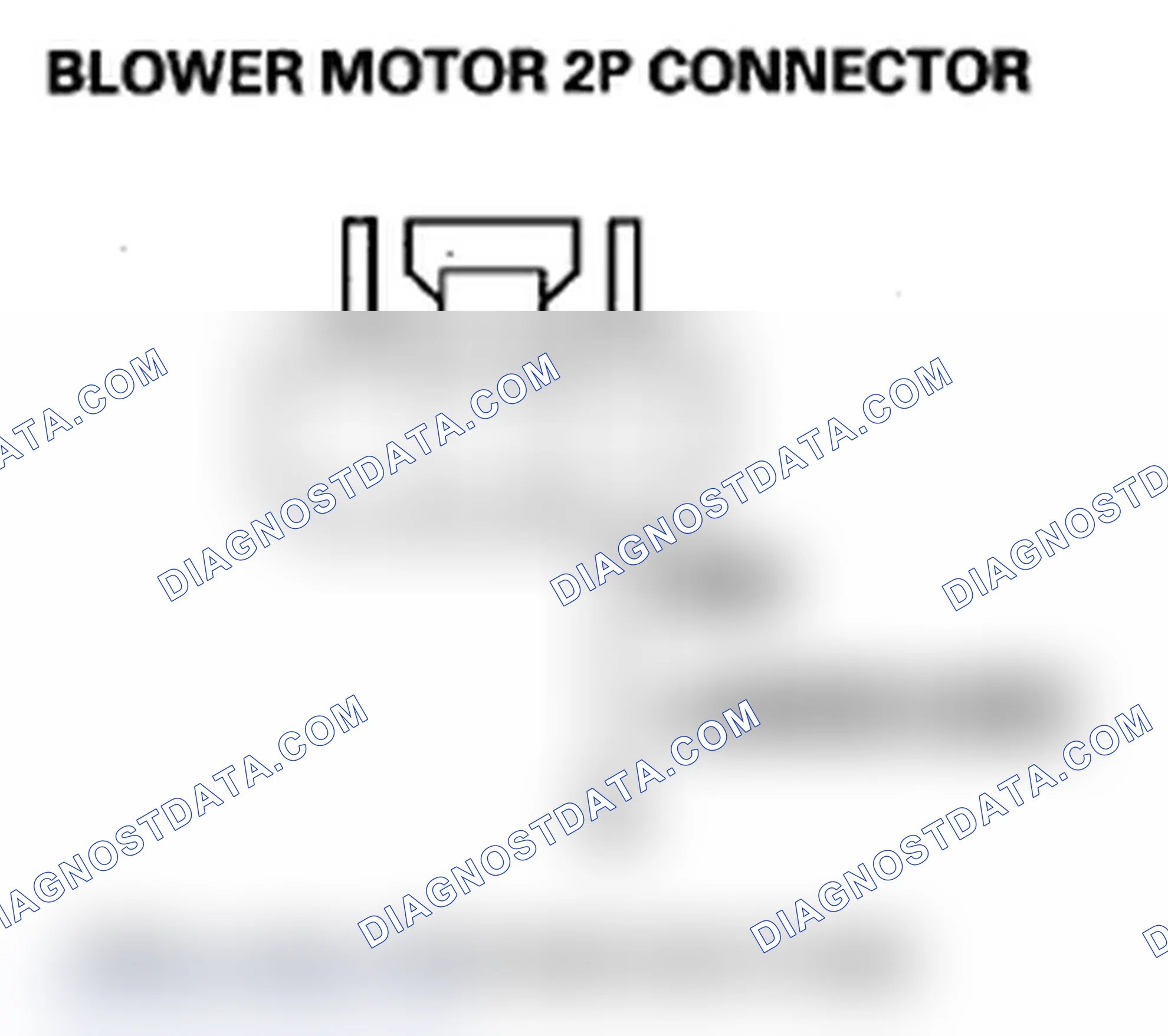 Scheme 53: DTC B1241 or DTC indicator F: A Problem in the Blower Motor Circuit