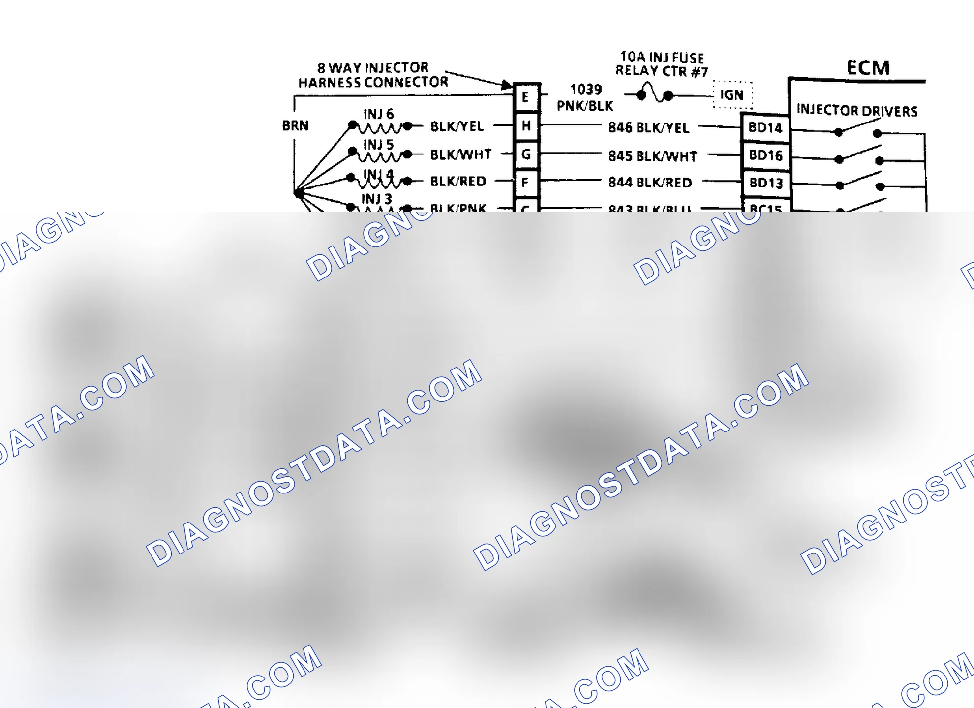 Scheme 219: Chart A3 Schematic, Cranks But Won't Run (3.8L)