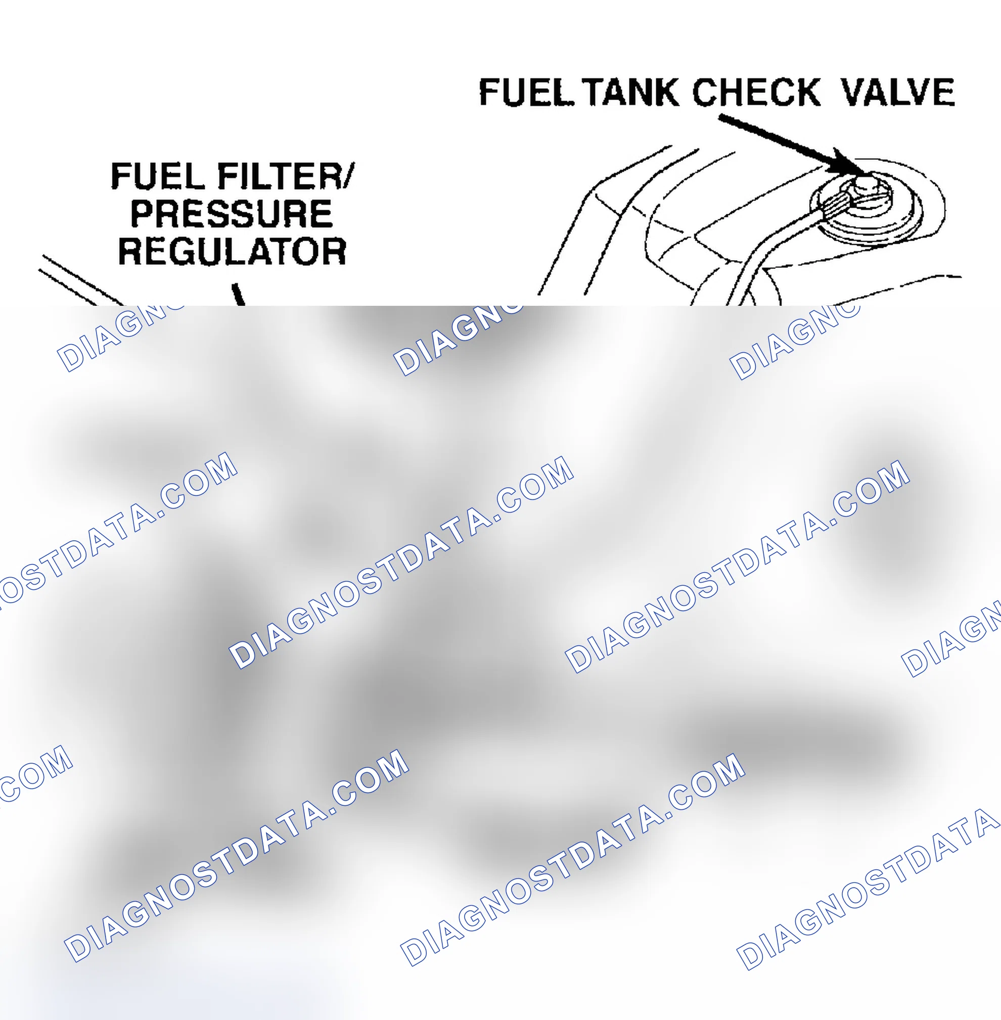 Scheme 299: FUEL PUMP MODULE & RELATED COMPONENTS LOCATION