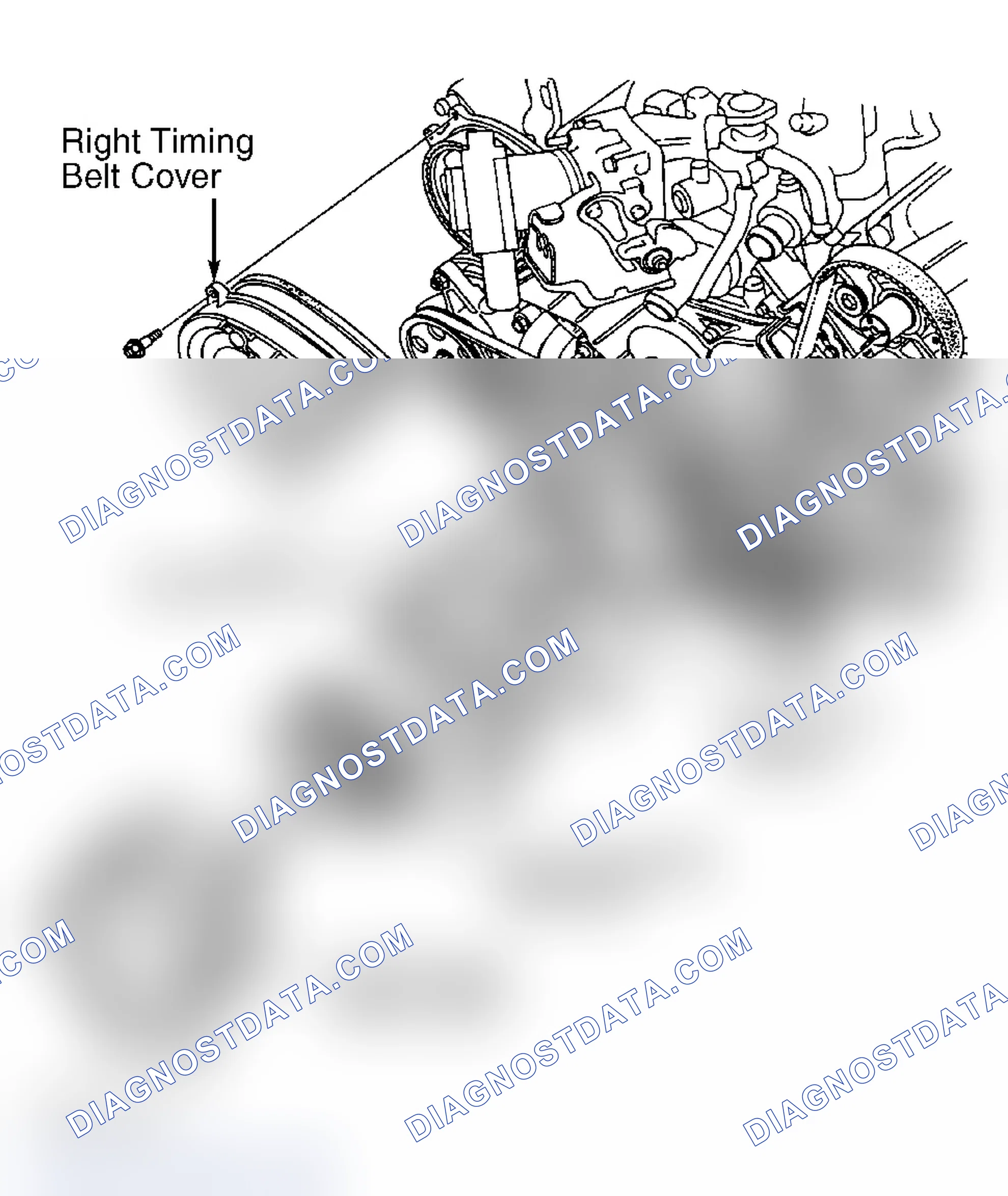 Scheme 1: Removal & Installation (Crankshaft/Cylinder Position Sensor - 3.5RL)