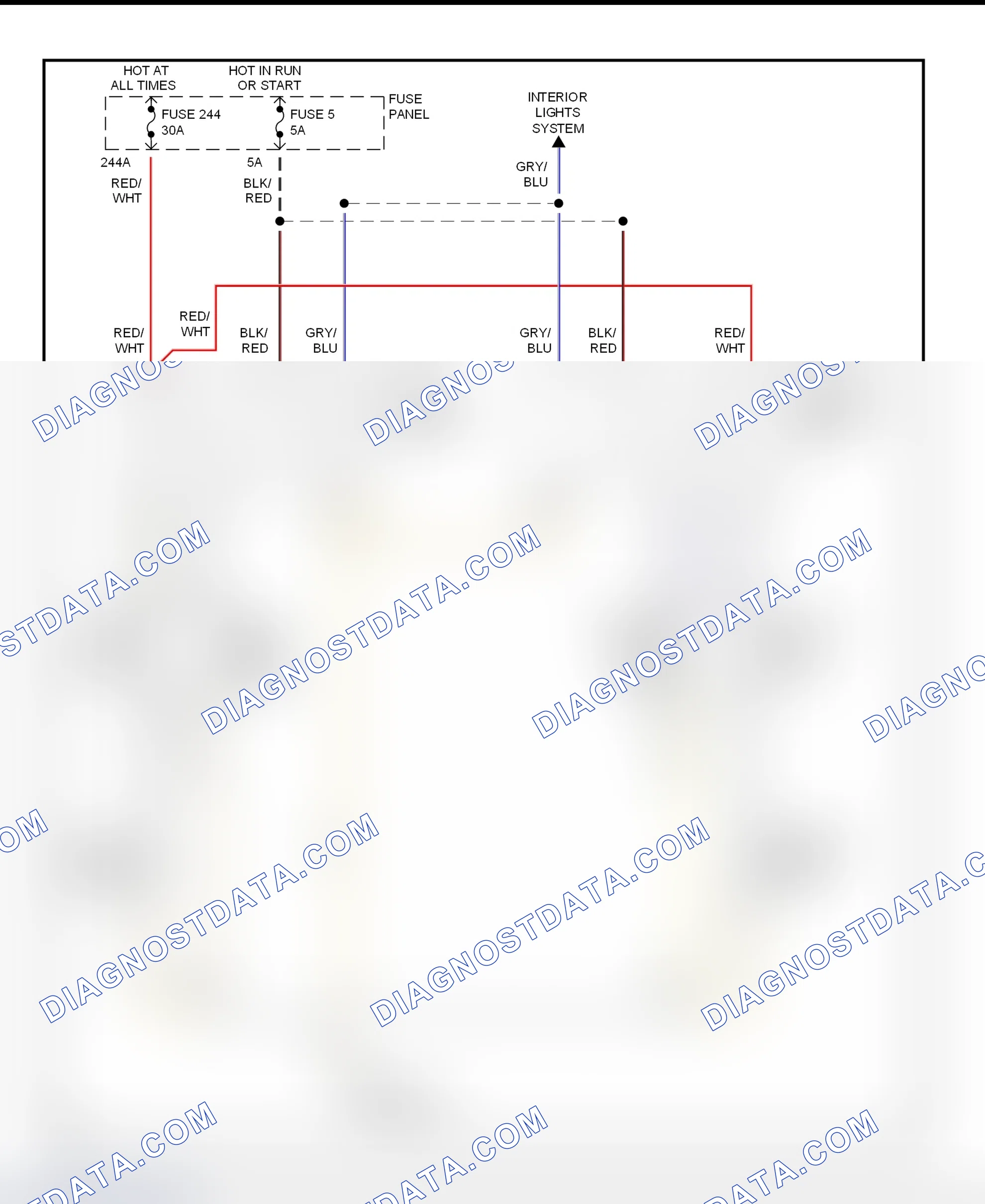 Scheme 6: Power Heated Seat System Wiring Diagram