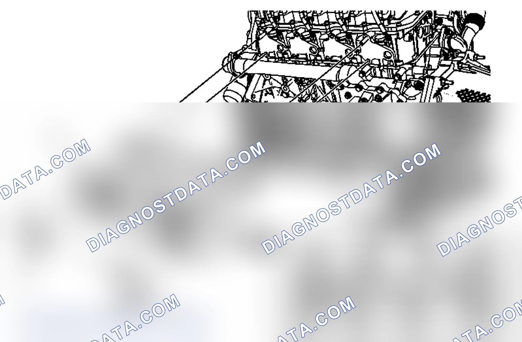 Scheme 1: Exhaust Manifold Replacement - Left Side (Diesel)