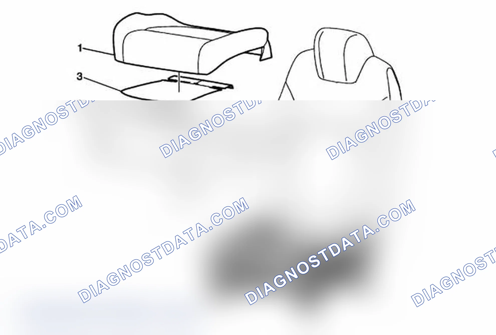 Scheme 111: Driver or Passenger Seat Cushion Heater Replacement (Driver)