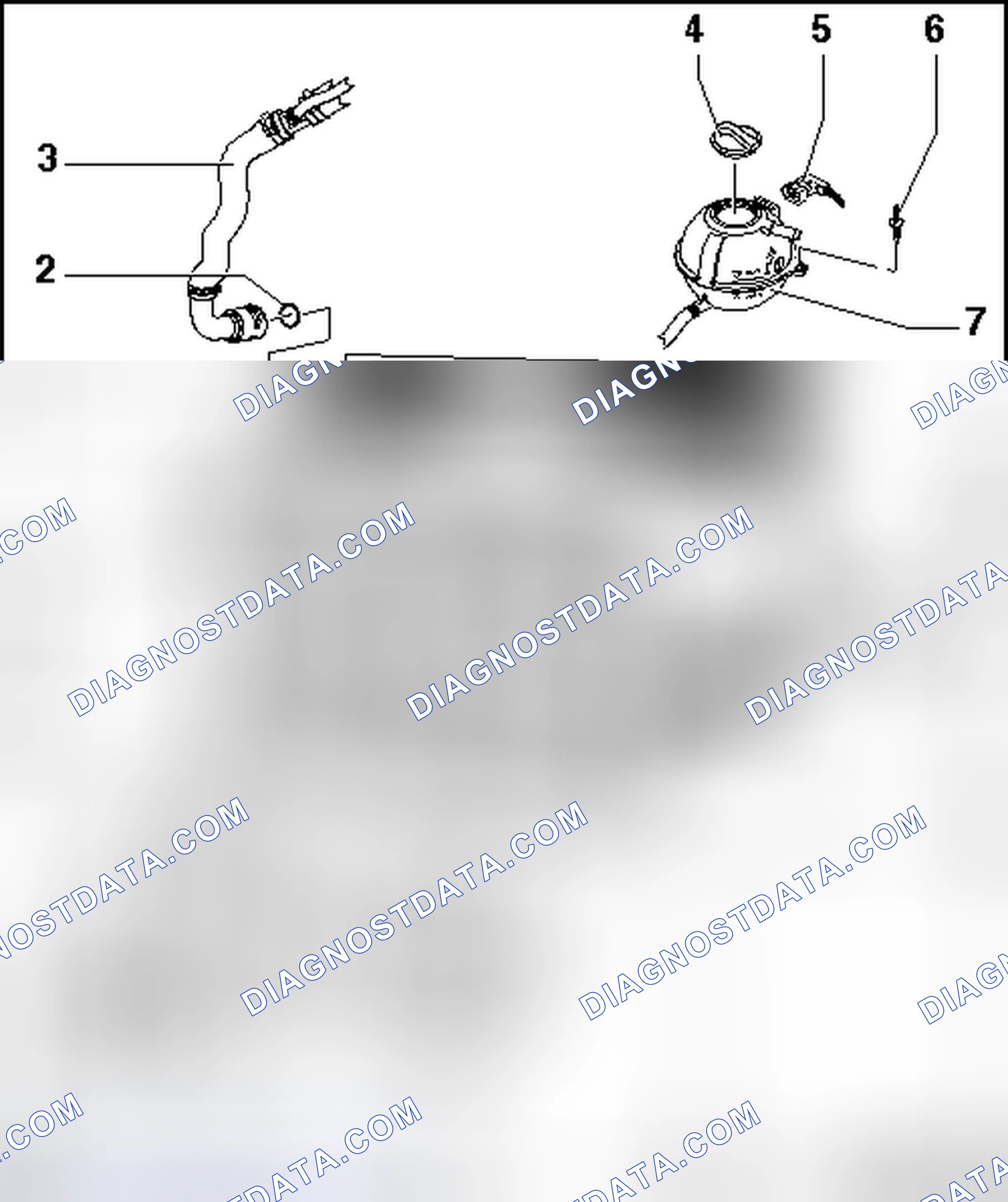 Scheme 8: COOLING SYSTEM COMPONENTS OVERVIEW, BODY SIDE
