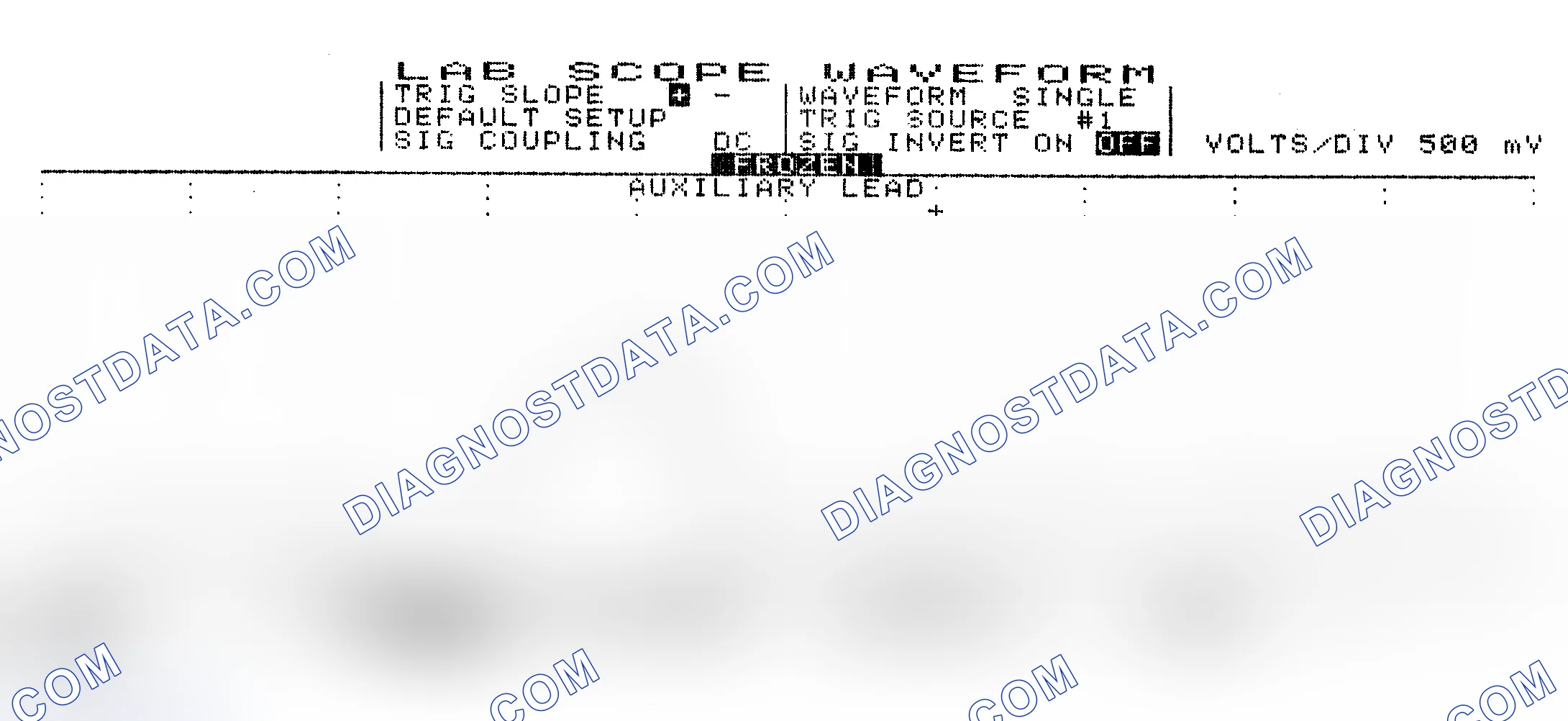 Scheme 10: Single Injector w/Excessive Current Flow - Current Pattern