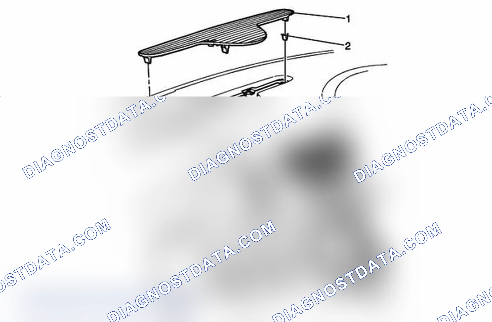 Scheme 3: Defroster Grille Replacement